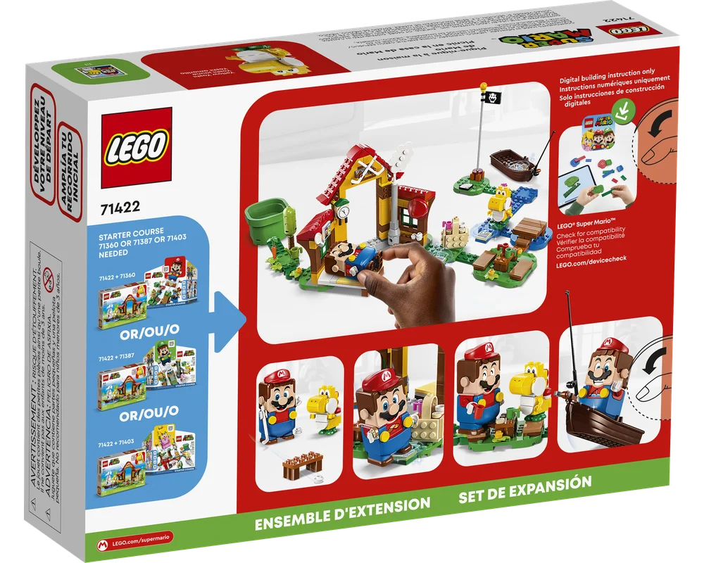 Изображение товара Конструктор LEGO Super Mario 71422 - расширение для пикника Марио Изображение товара Конструктор LEGO Super Mario 71422 - расширение для пикника Марио