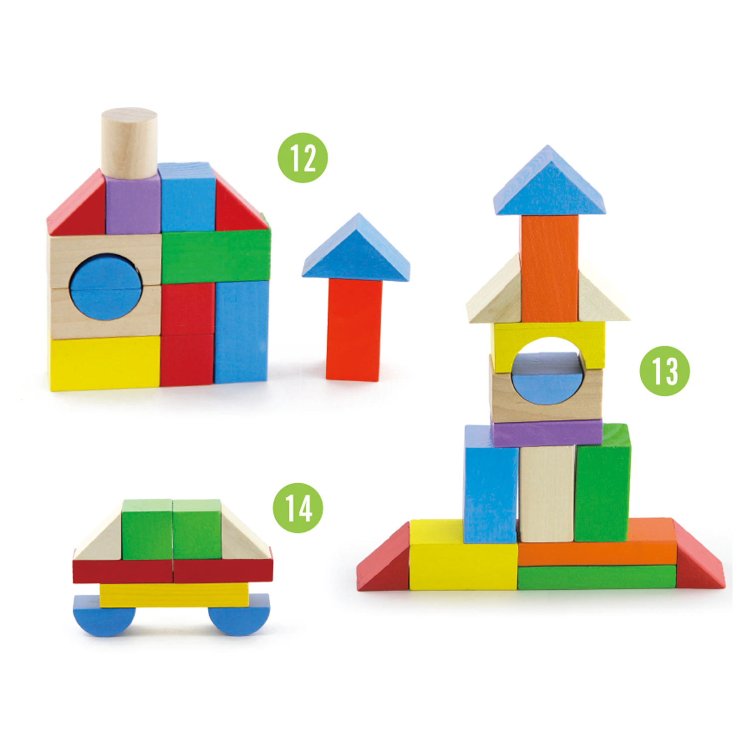 Игрушка New Classic Toys кубики - фото 12