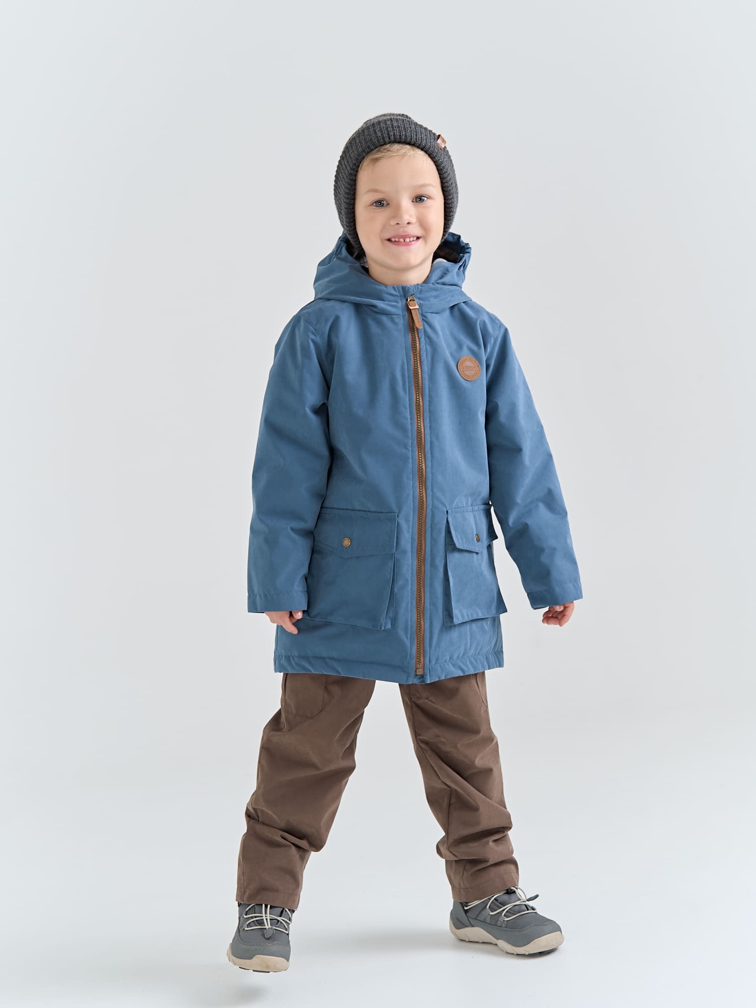 Парка BUNGLY 1R7510/Деним - фото 2