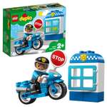 Конструктор LEGO DUPLO Town Полицейский мотоцикл блочный