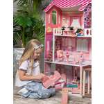 Домик для кукол PAREMO 105 см с мебелью