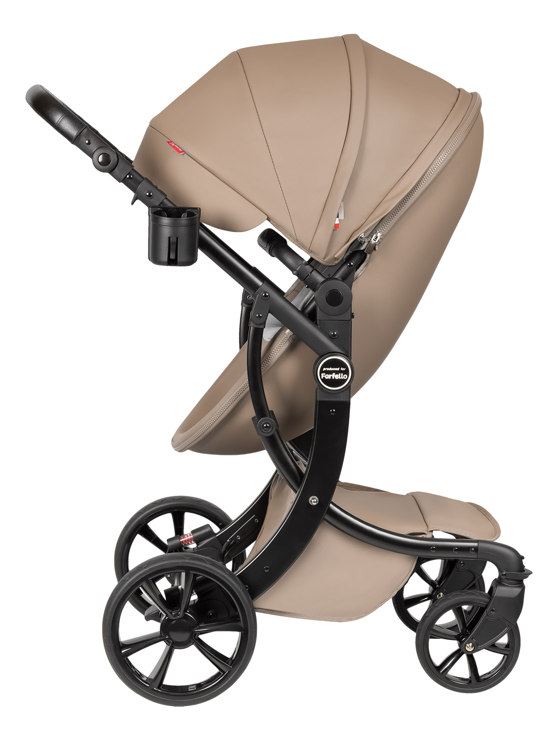 Коляска трансформер Aimile Spring коричневый - фото 13