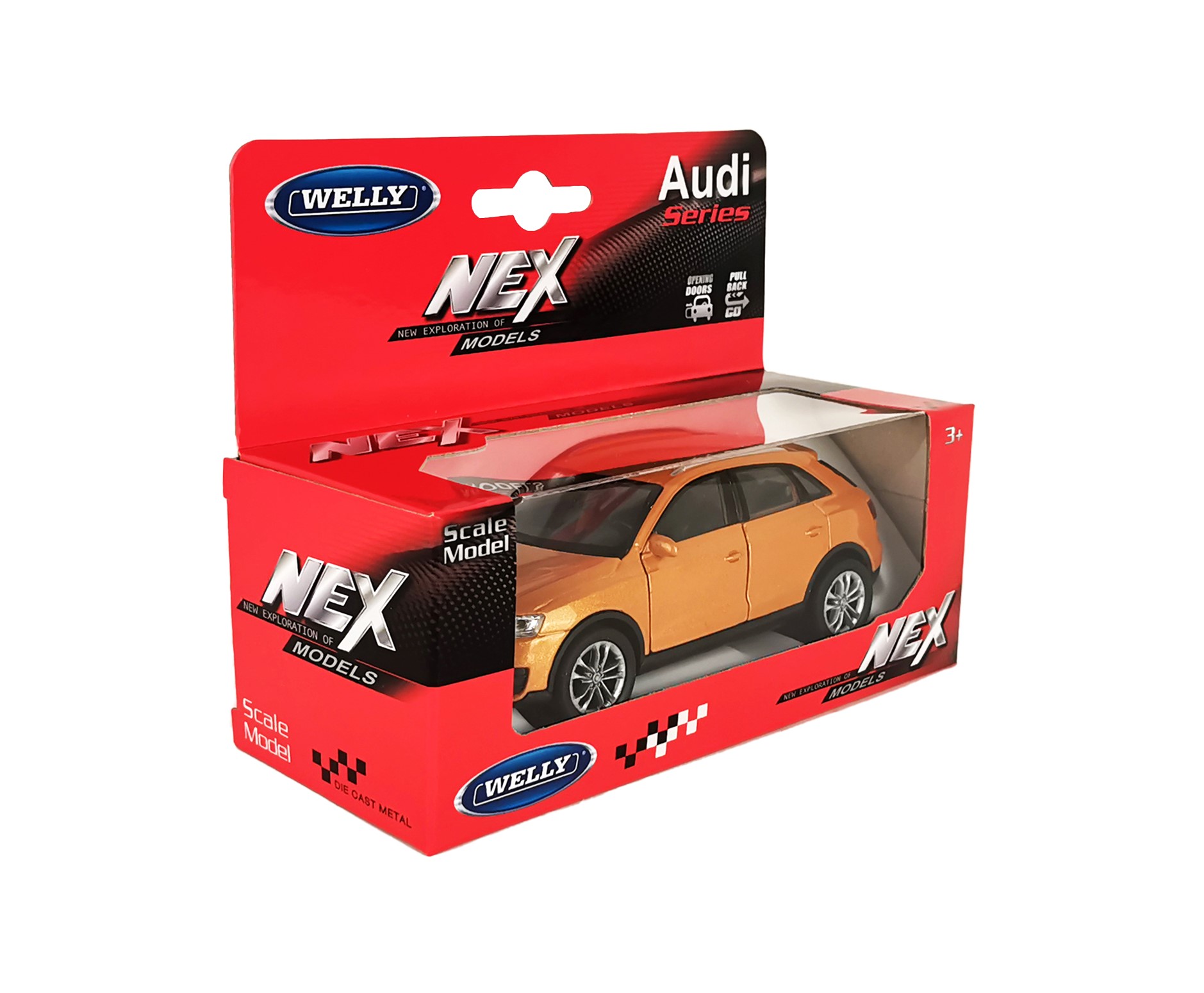 Автомобиль Welly Audi в ассортименте 43666W - фото 19