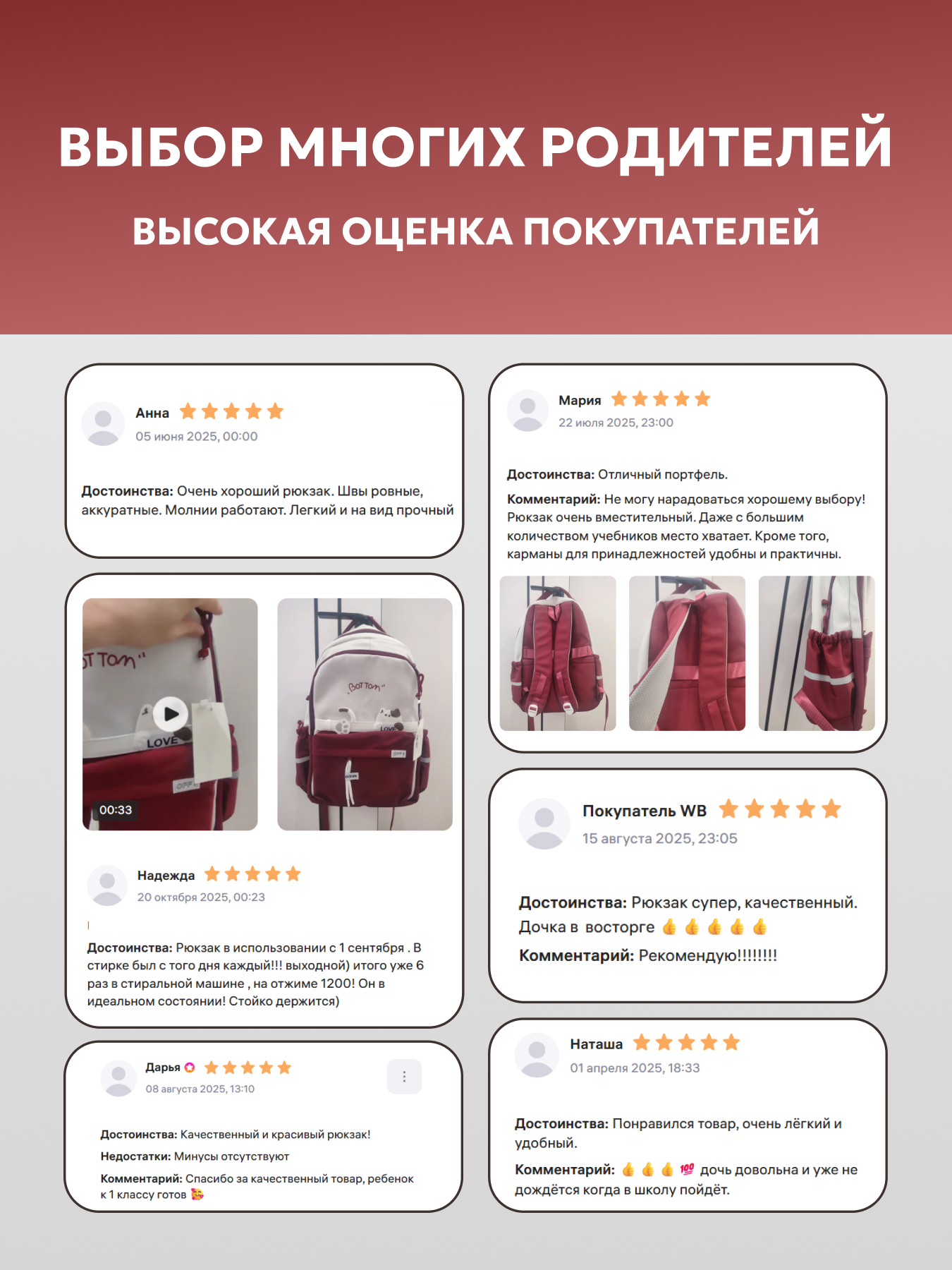 Рюкзак LUXMAN для детей универсальный - фото 10