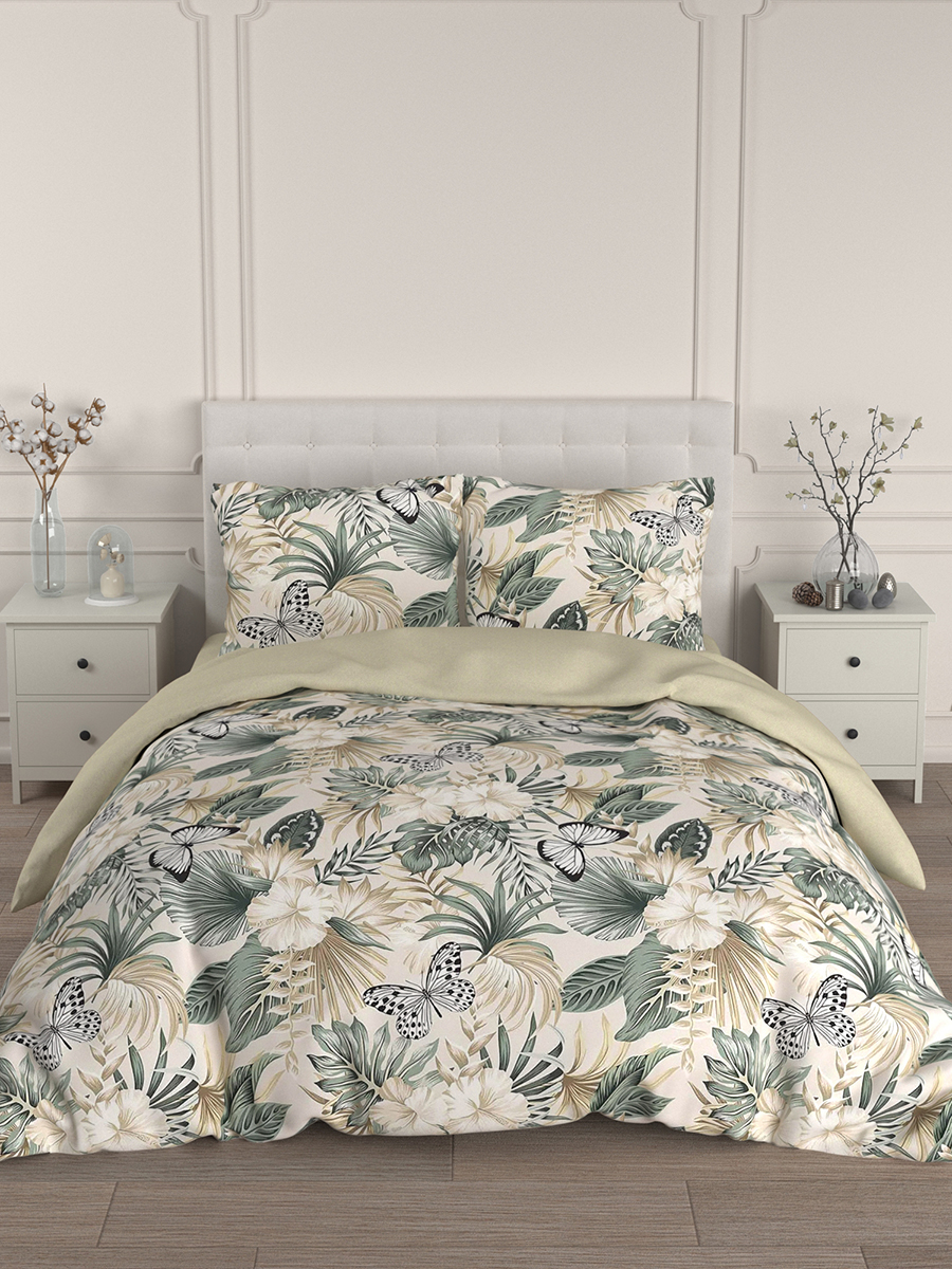 Комплект постельного белья для SNOFF Джианна сатин полутораспальный 4 предм. - фото 1