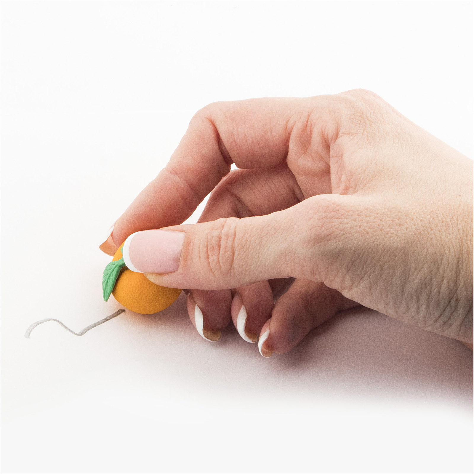 Ластик ЭВРИКА Мандарин 2 шт. - фото 2