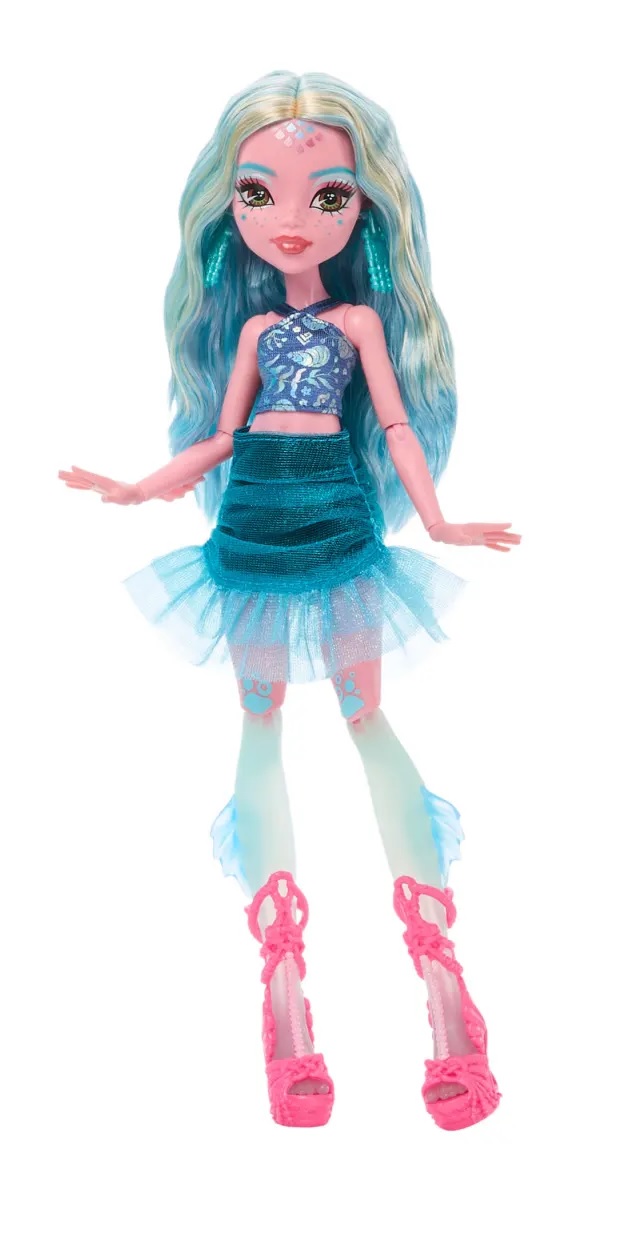 Кукла модельная Mattel Monster High Лагуна Блю с чемоданом высота 27,5 см JDR51 - фото 5