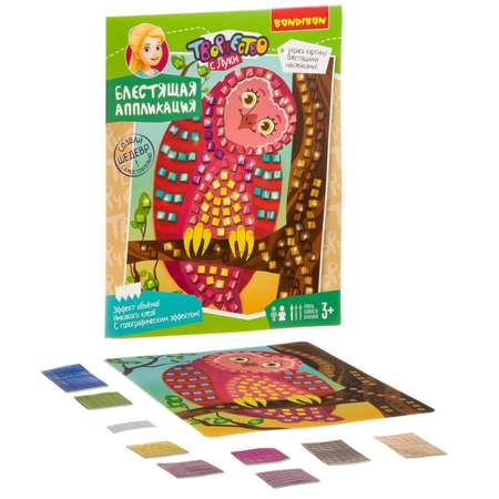Картина из страз Bondibon Совушка