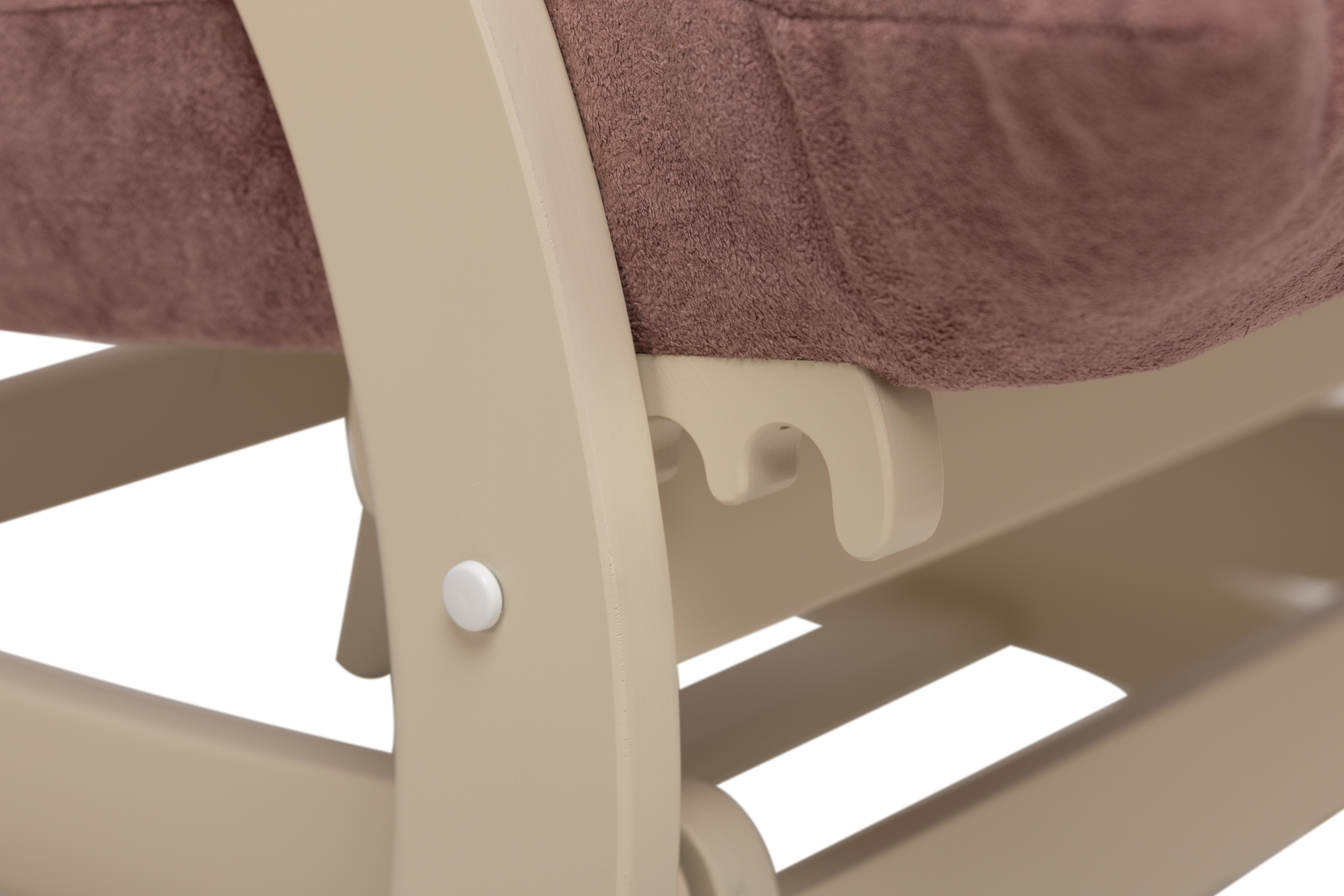 Кресло-качалка Leset Соно розовый - фото 8