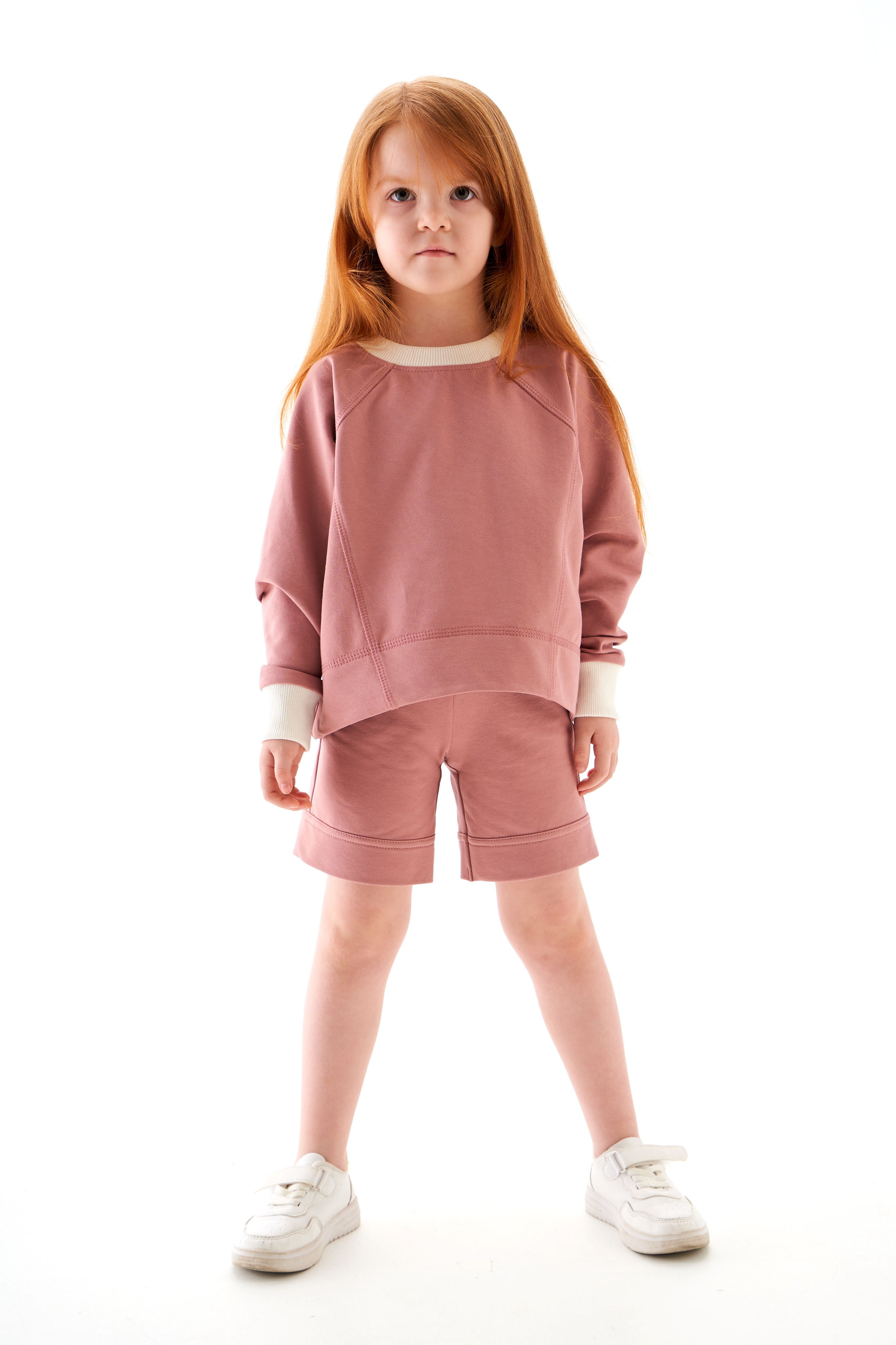 Шорты matematika 014SS2324Ub0338 pink - фото 3