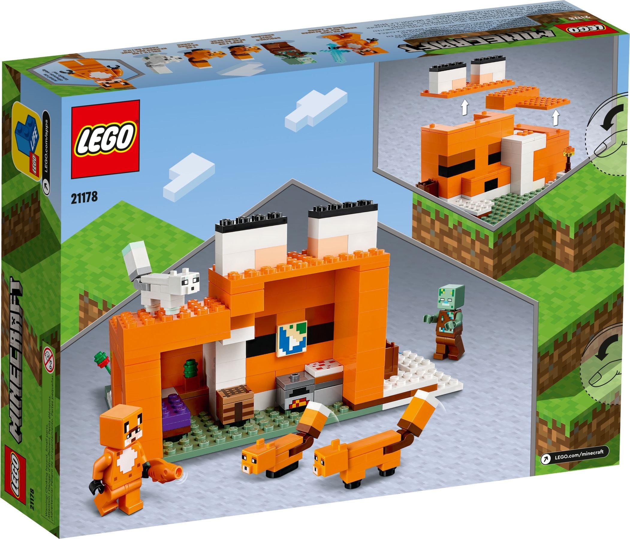 Конструктор LEGO Minecraft 21178 193 дет. - фото 4