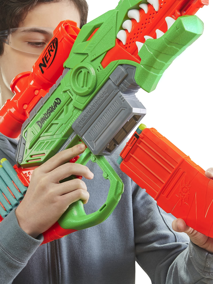 Бластер Nerf F0807 Дино Рекс Рэмпейдж - фото 6