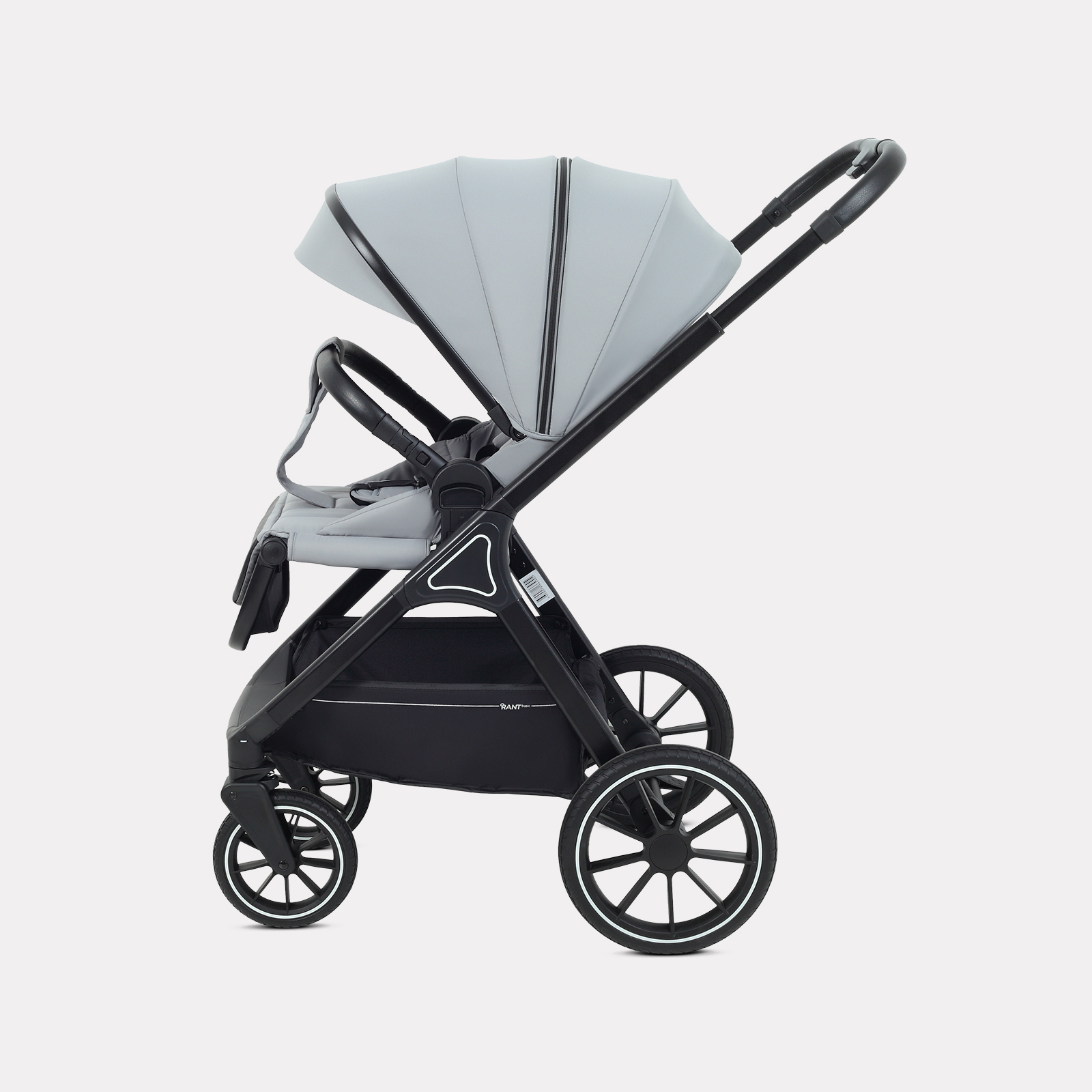 Коляска 2в1 Rant Basic Terra 2в1 серый - фото 11