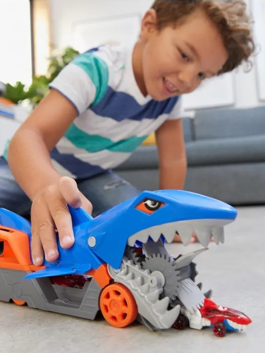 Автовоз Hot Wheels GVG36 Сити Грузовик акула GVG36 - фото 5