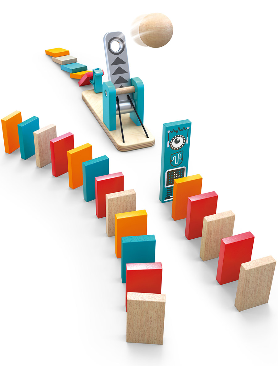 Настольная игра Hape фабрика роботов - фото 3