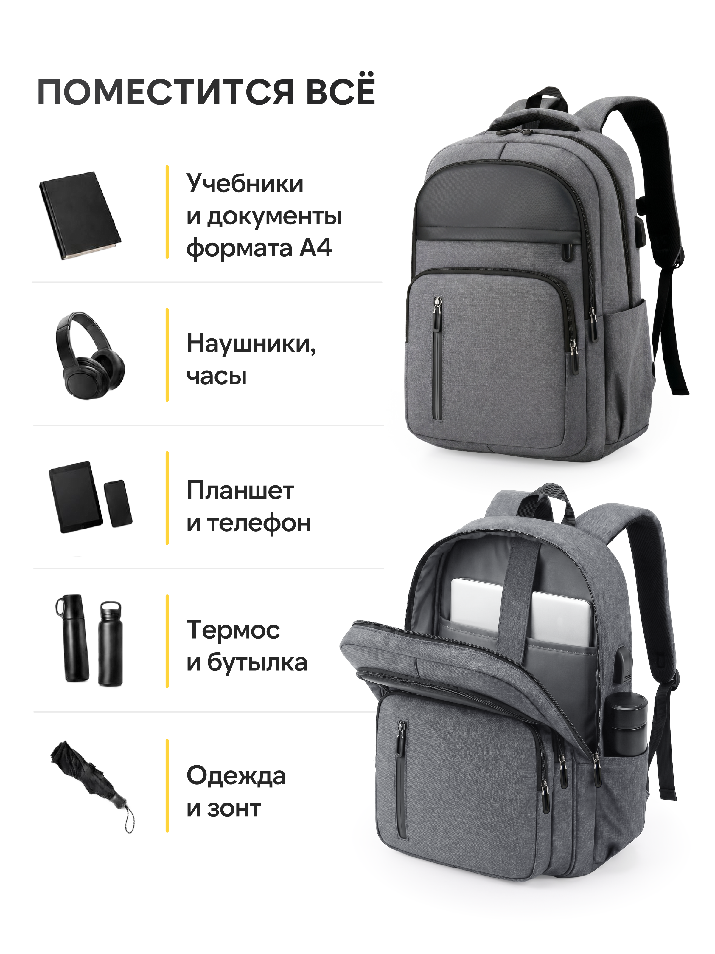 Рюкзак LUXMAN для мальчика в ассортименте - фото 3