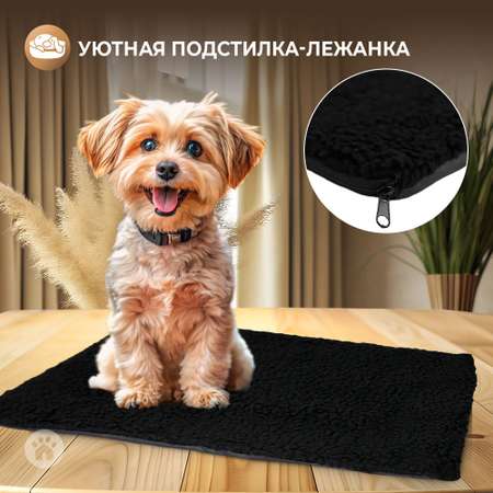 Сумка-переноска для животных Не один дома Sky Голубой 36*17*24см