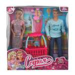 Кукла модельная Карапуз София и Алекс высота 29 см