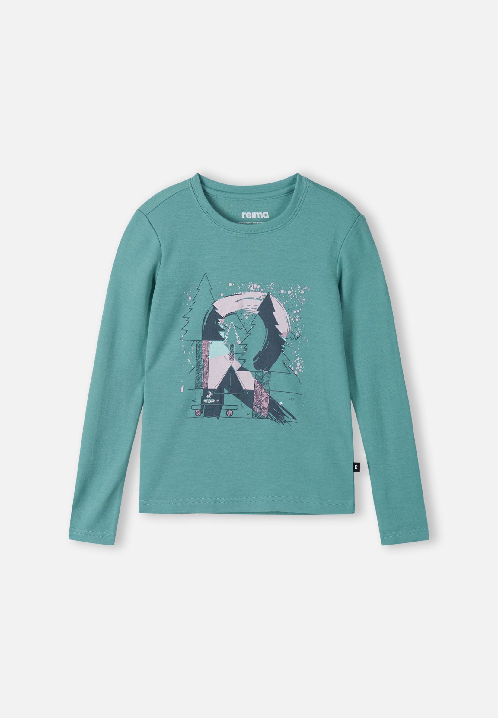 Лонгслив Reima 5200011A-766A - фото 1
