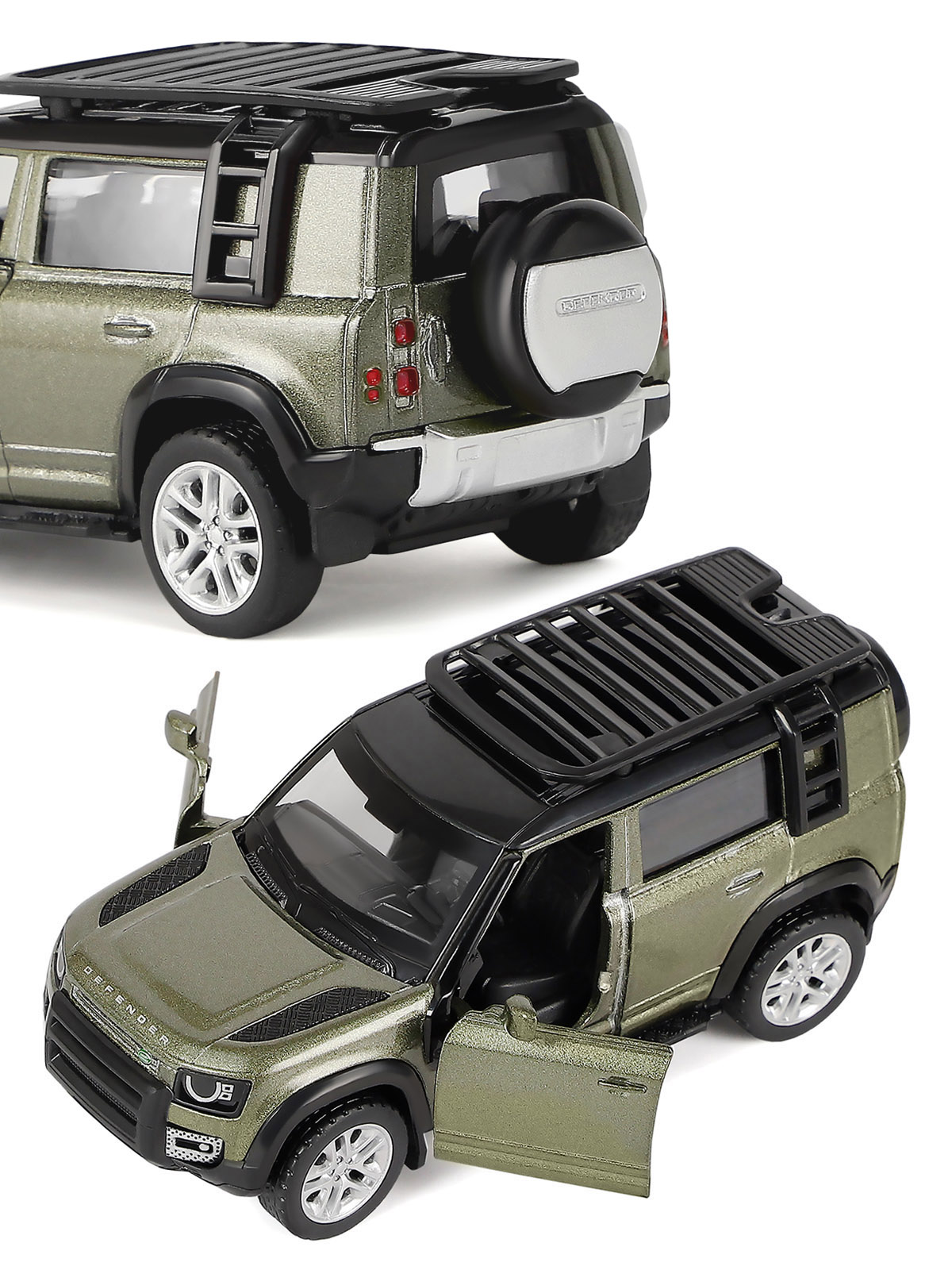 Внедорожник АВТОпанорама Land Rover Defender 110 1:43 JB1251496 - фото 8
