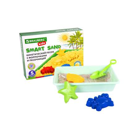 Кинетический песок Brauberg 1 кг