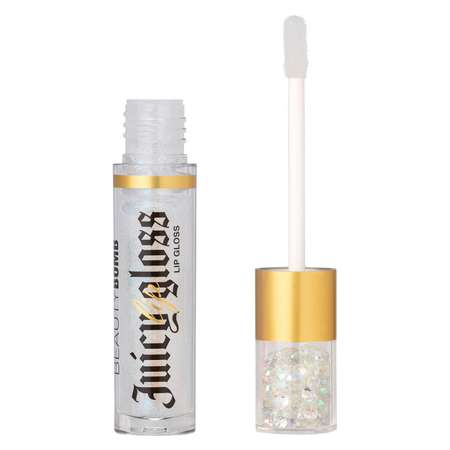 Блеск для губ Beauty Bomb тон 02 нежно-розовый с блестками 3.4мл