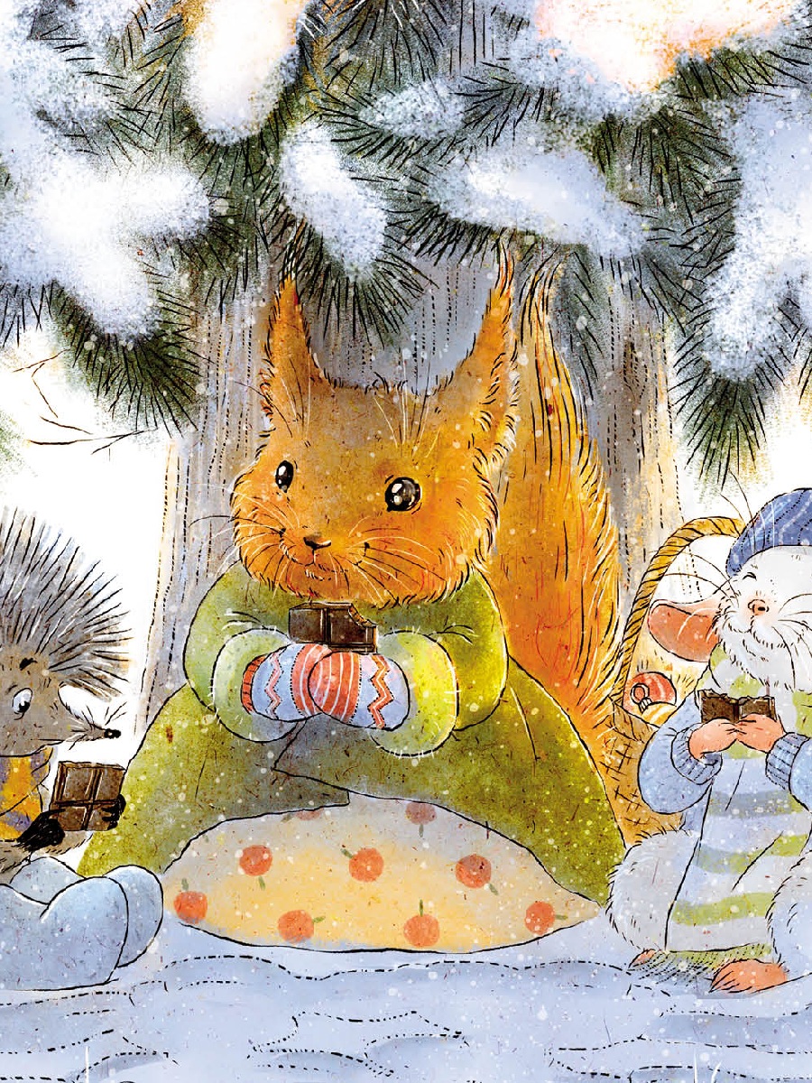 Ароматная книга СТРЕКОЗА Новый год в доме мышонка - фото 2
