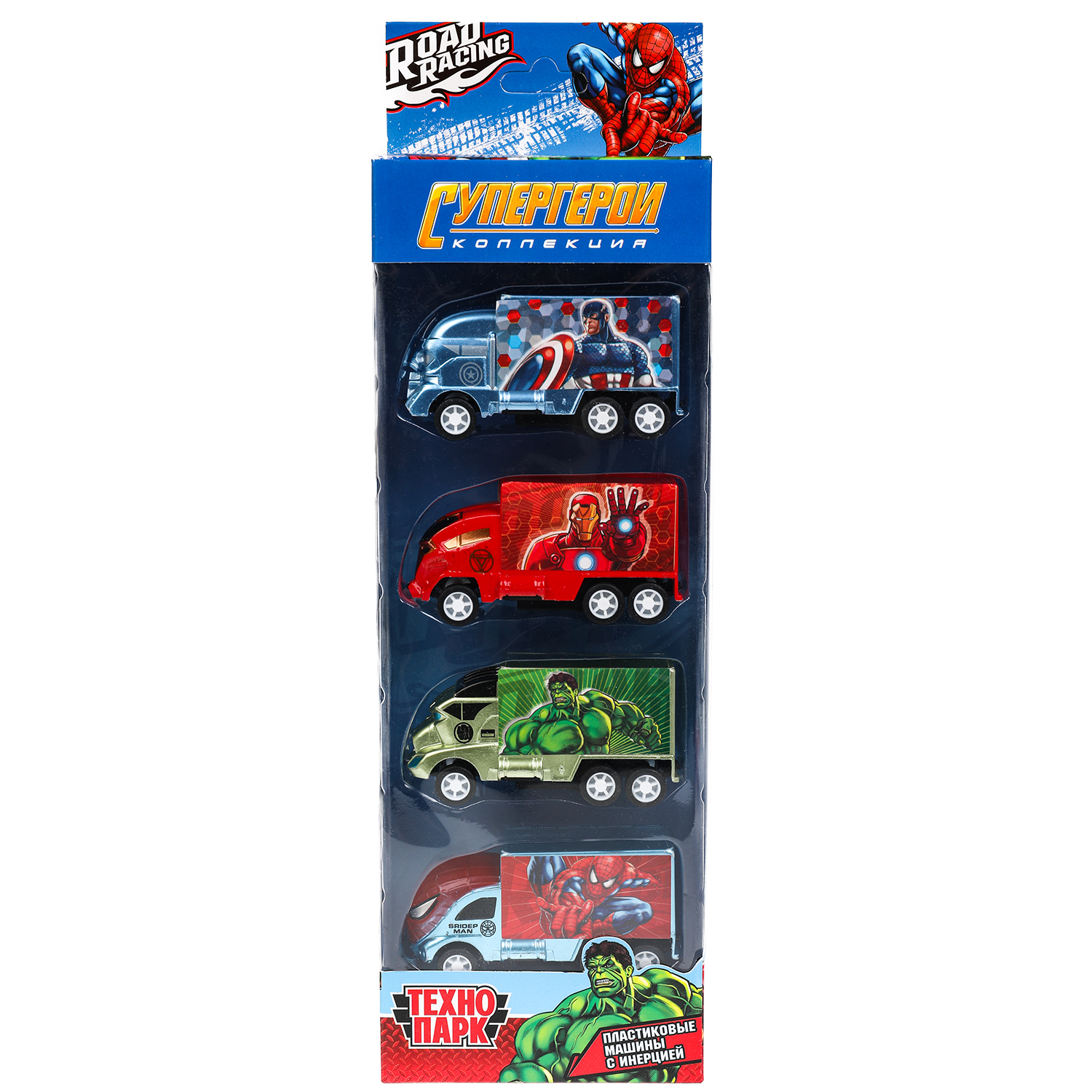 Автомобиль Технопарк Road Racing в ассортименте 378743 - фото 8