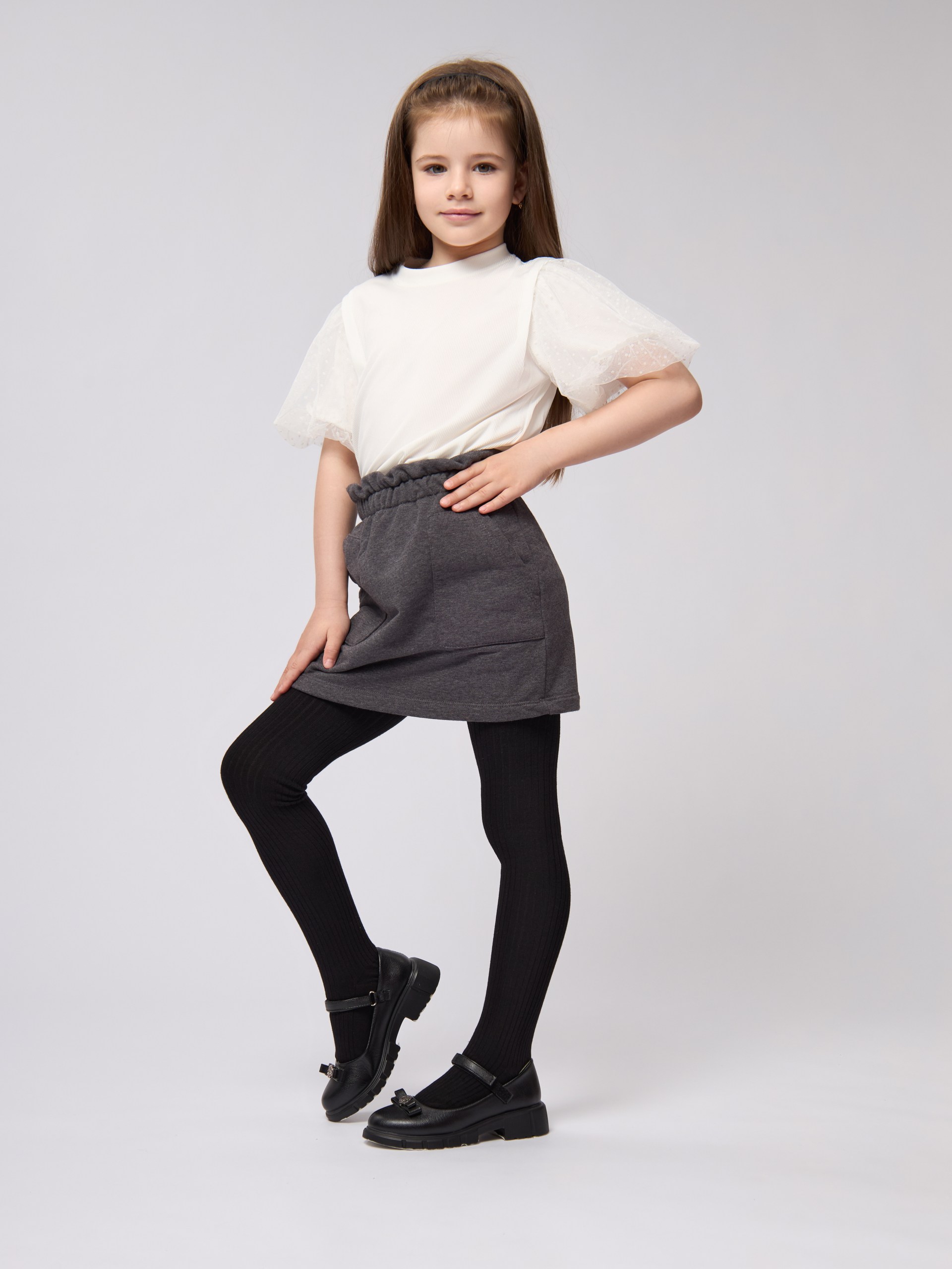 Колготки 2 пары ALEX YVN KT-306-2-черный - фото 3