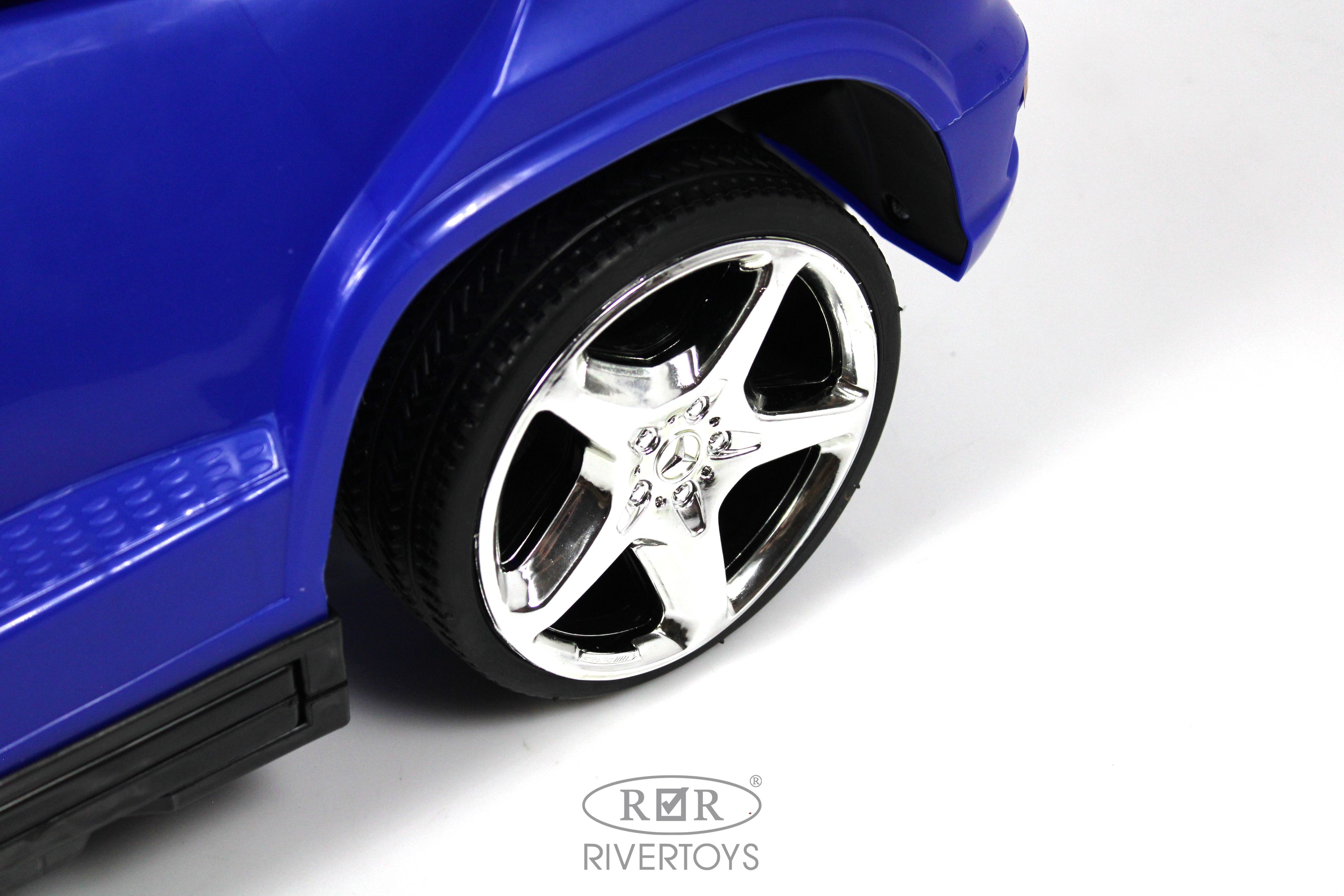 Электромобиль RIVERTOYS Mercedes A888AA-H-BLUE - фото 7