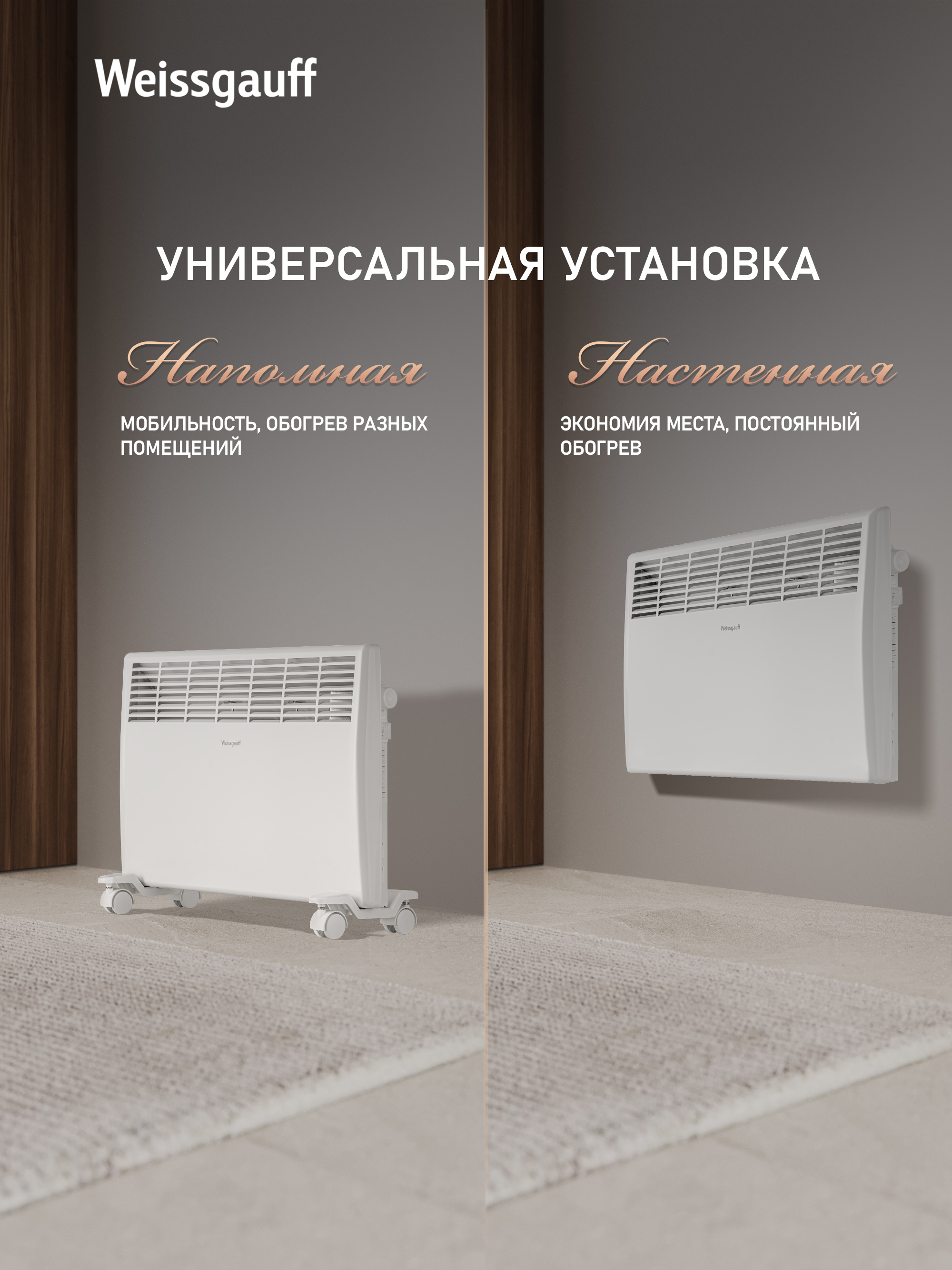 Обогреватель WEISSGAUFF WCHM 1500 - фото 3