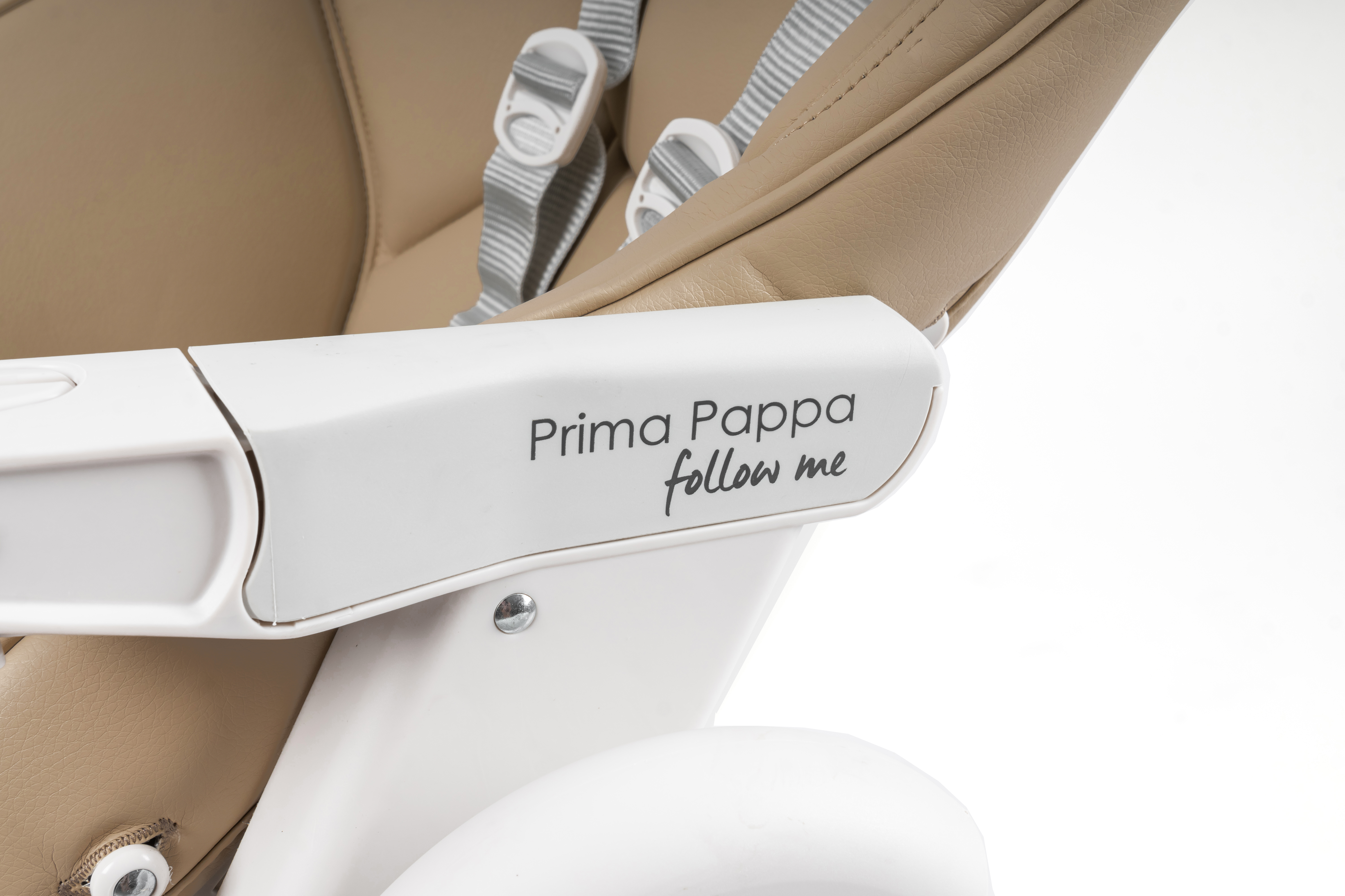 Стульчик для кормления Peg-Perego Prima Pappa Follow Me бежевый - фото 14