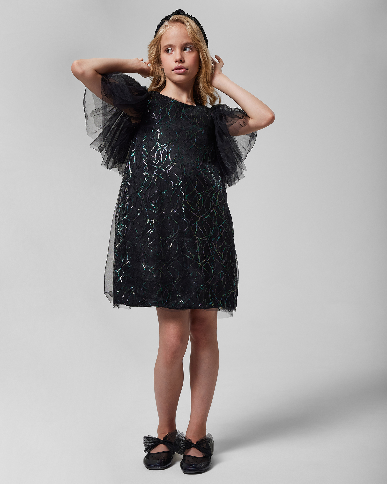 Платье Orsolini с пайетками W24OR4-NY-64tg-99 - фото 1