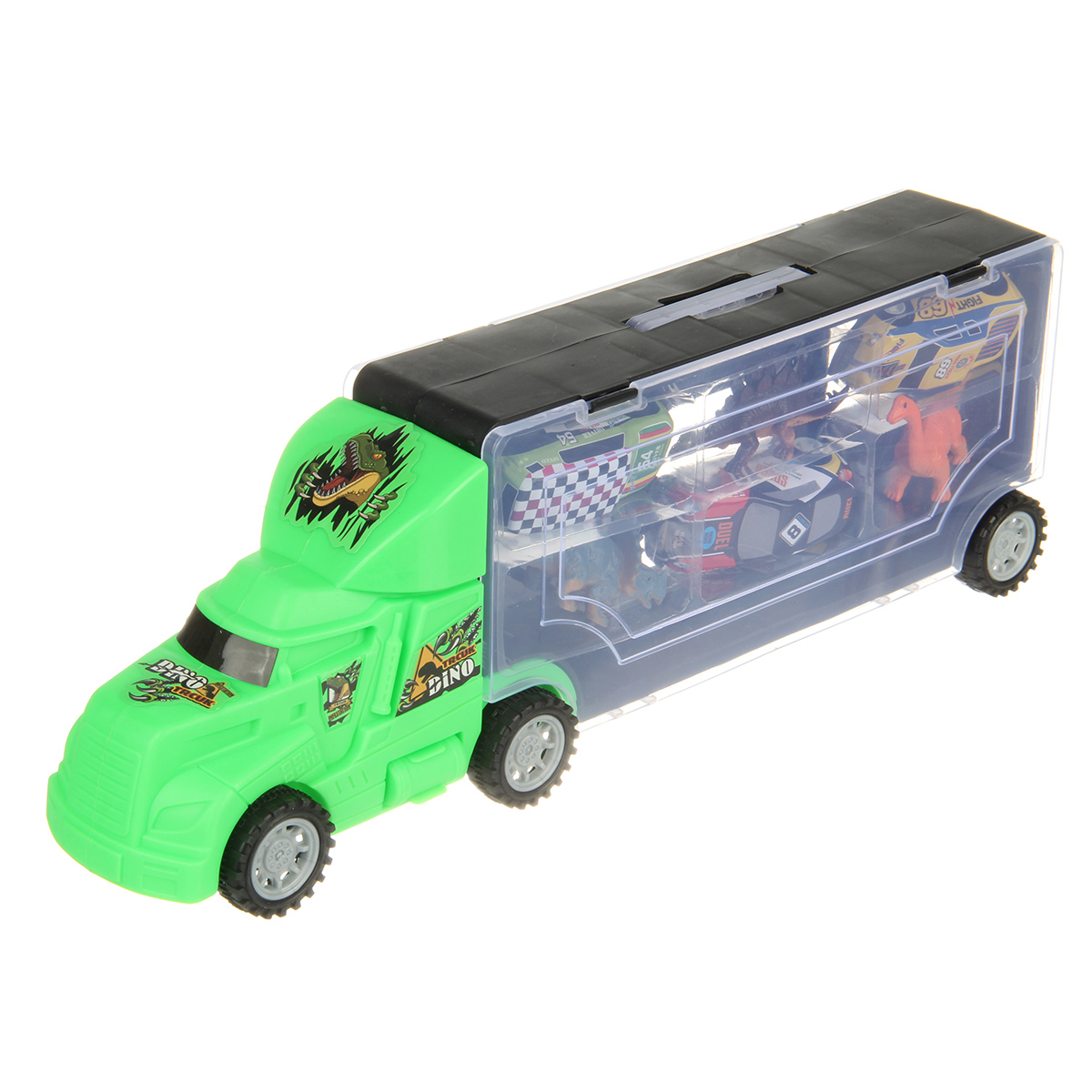 Автовоз Veld Co с динозаврами 132852 - фото 2