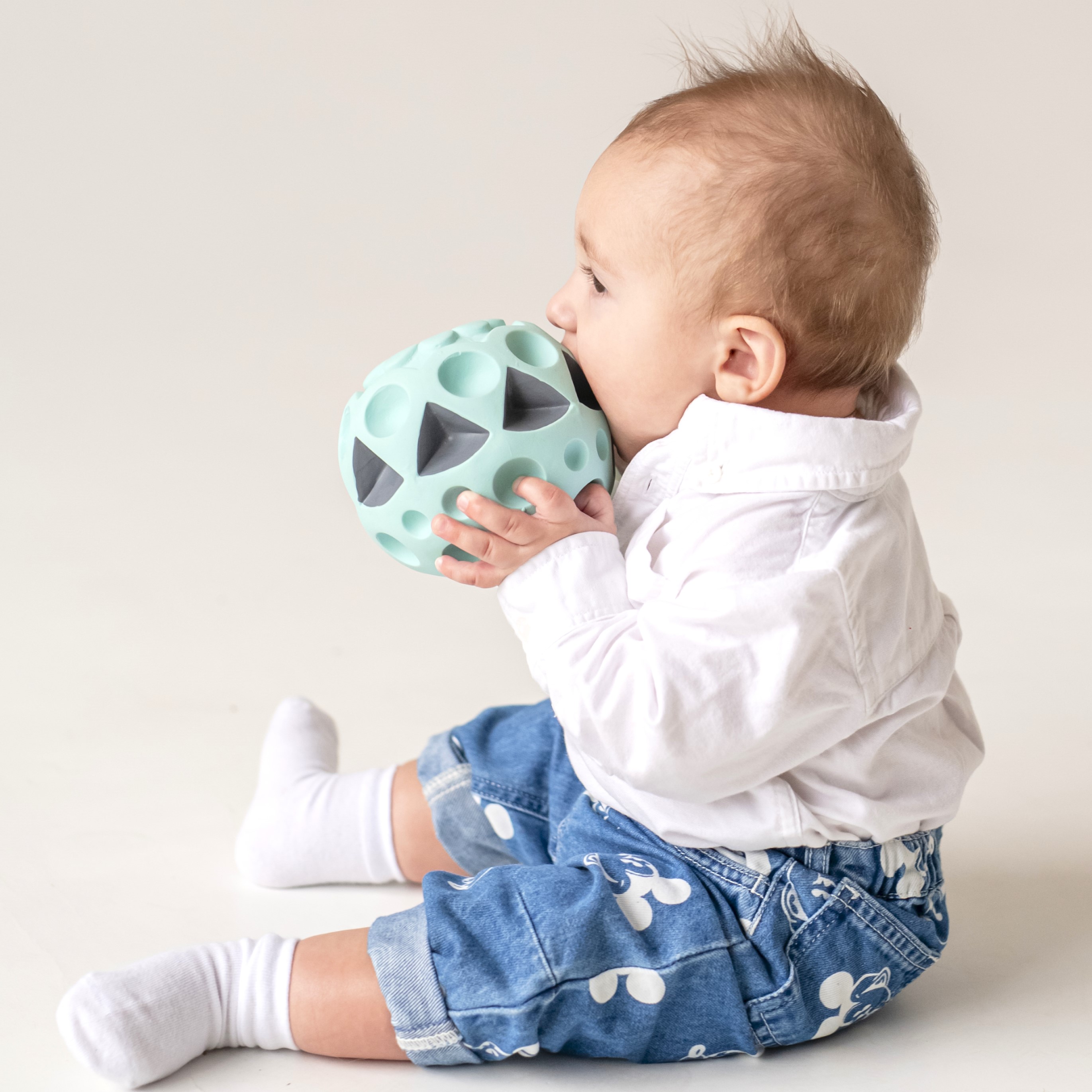 Игрушка Uviton мяч развивающий для моторики 12см - фото 4