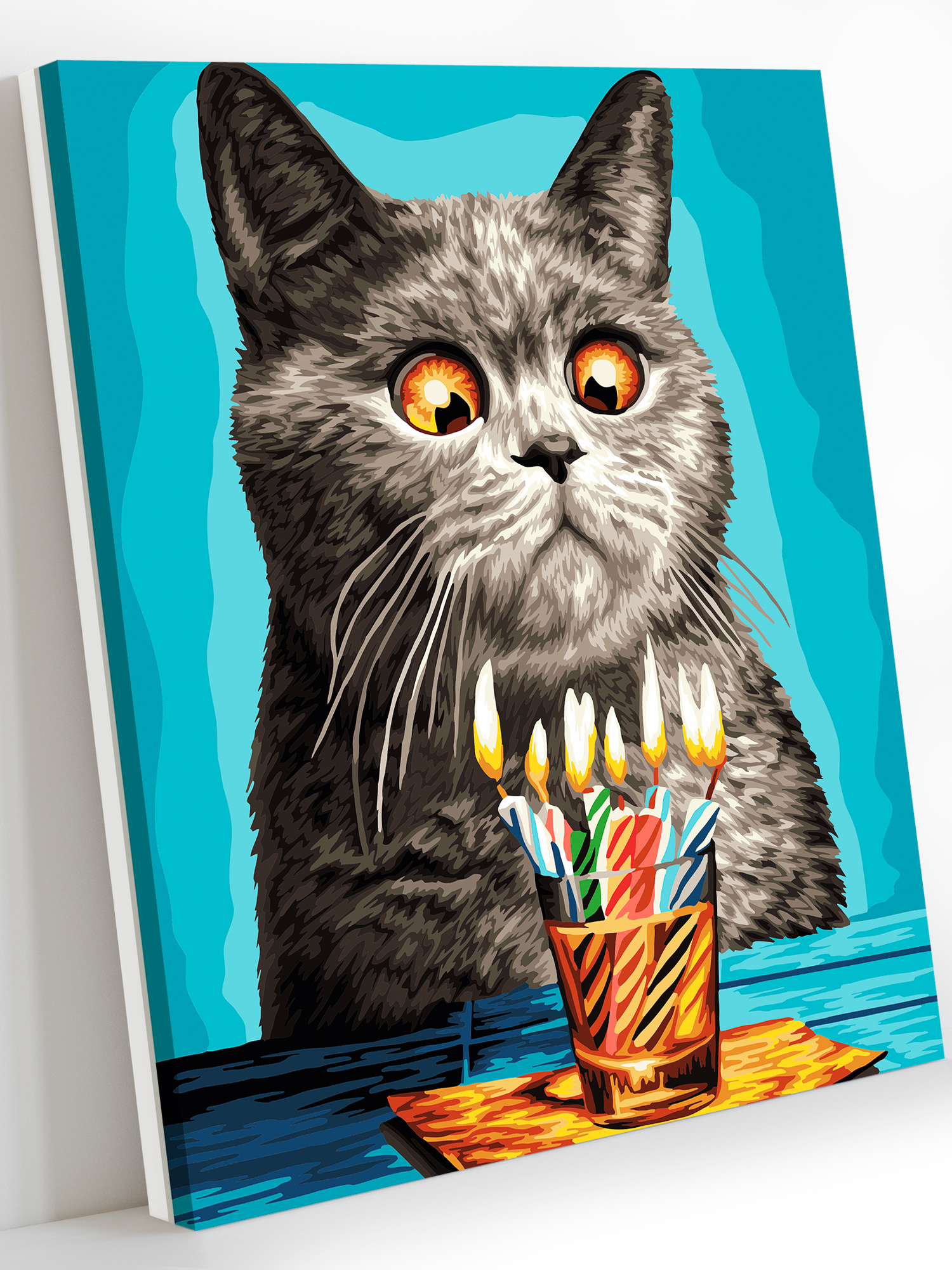 Картина по номерам Art on Canvas Happy birthday в ассортименте - фото 1