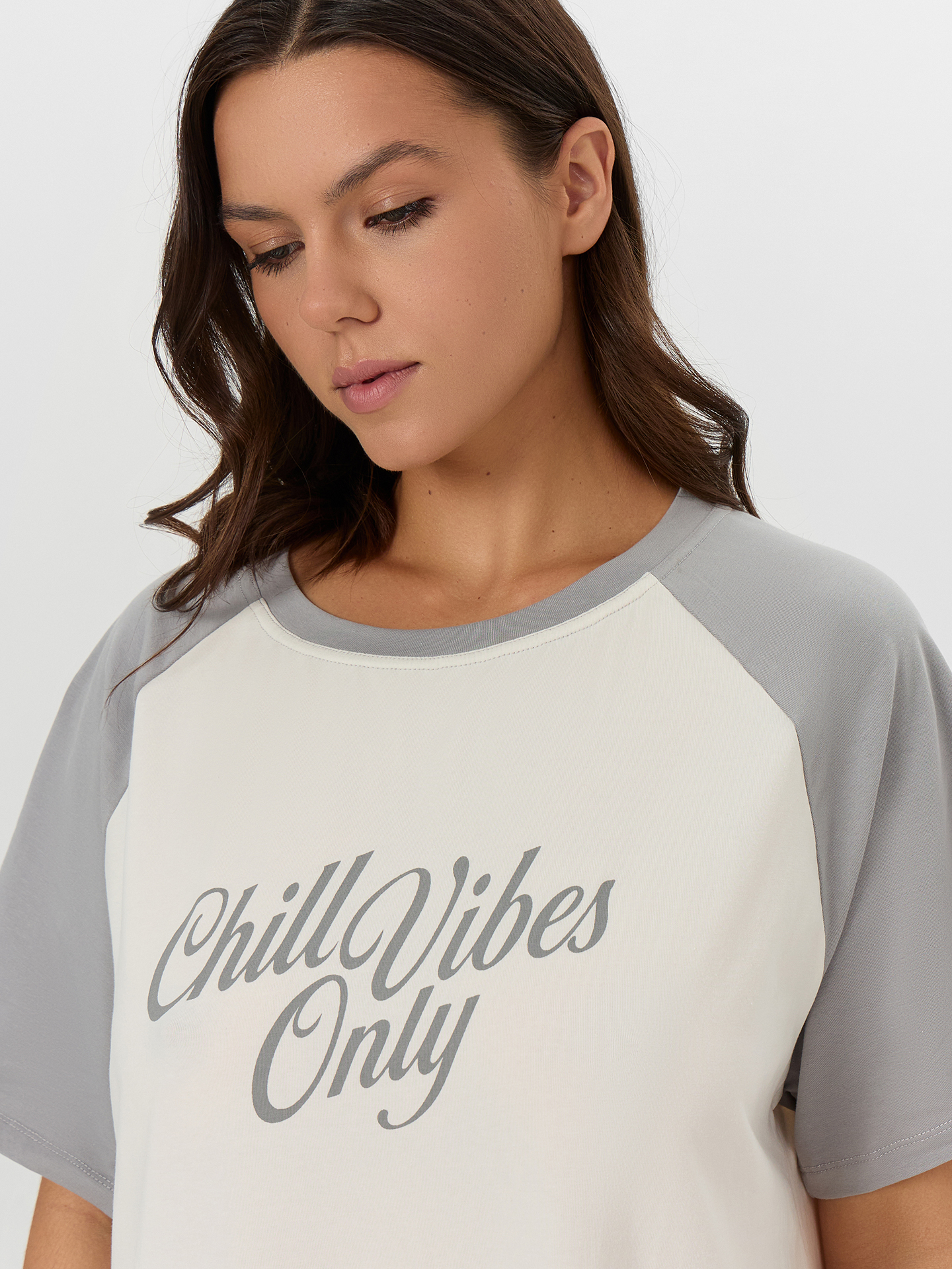 Сорочка ночная Mark Formelle (Марк Формэль) 572385/молочный +печать3 - фото 3