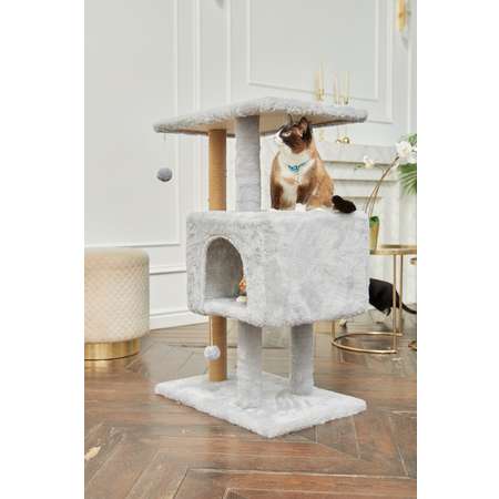 Игровой комплекс для кошек БРИСИ Серый