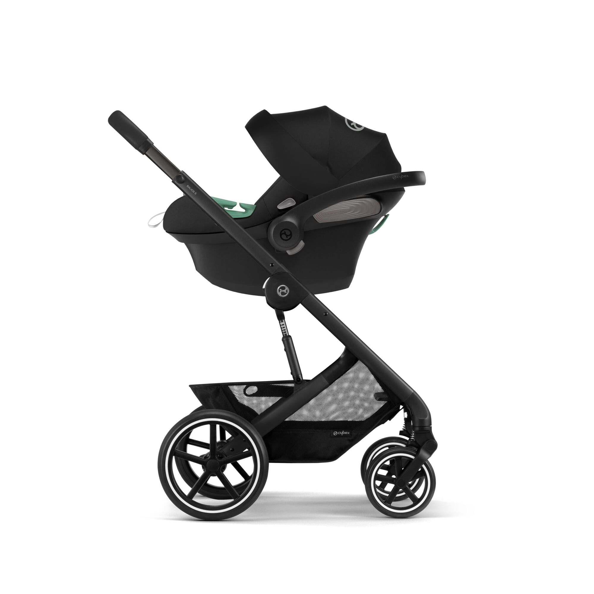 Коляска 3в1 Cybex Balios S Lux Lava Grey - фото 5