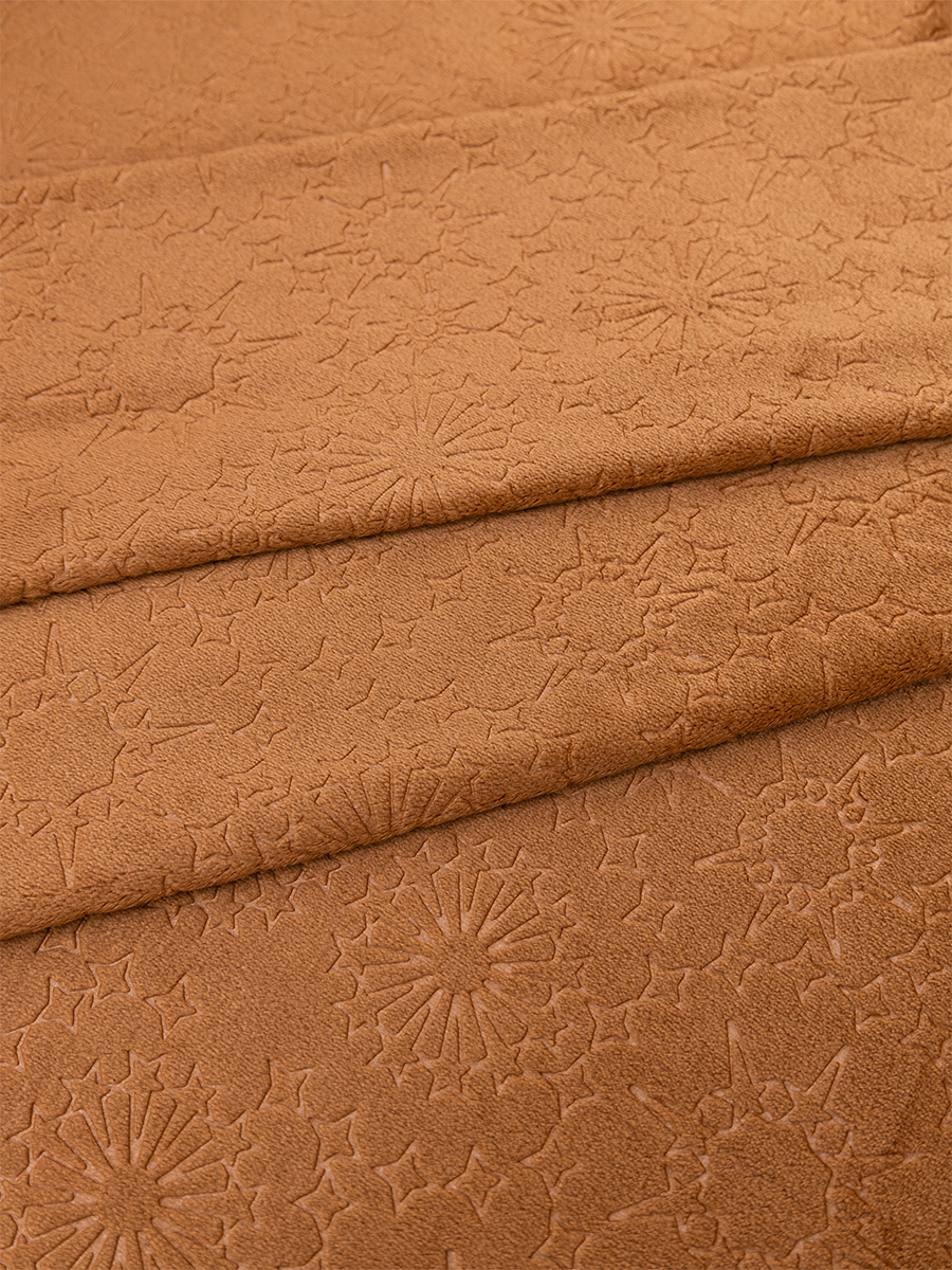 Покрывало BRAVO с тиснением бежевый 150 x 200 см велсофт - фото 2