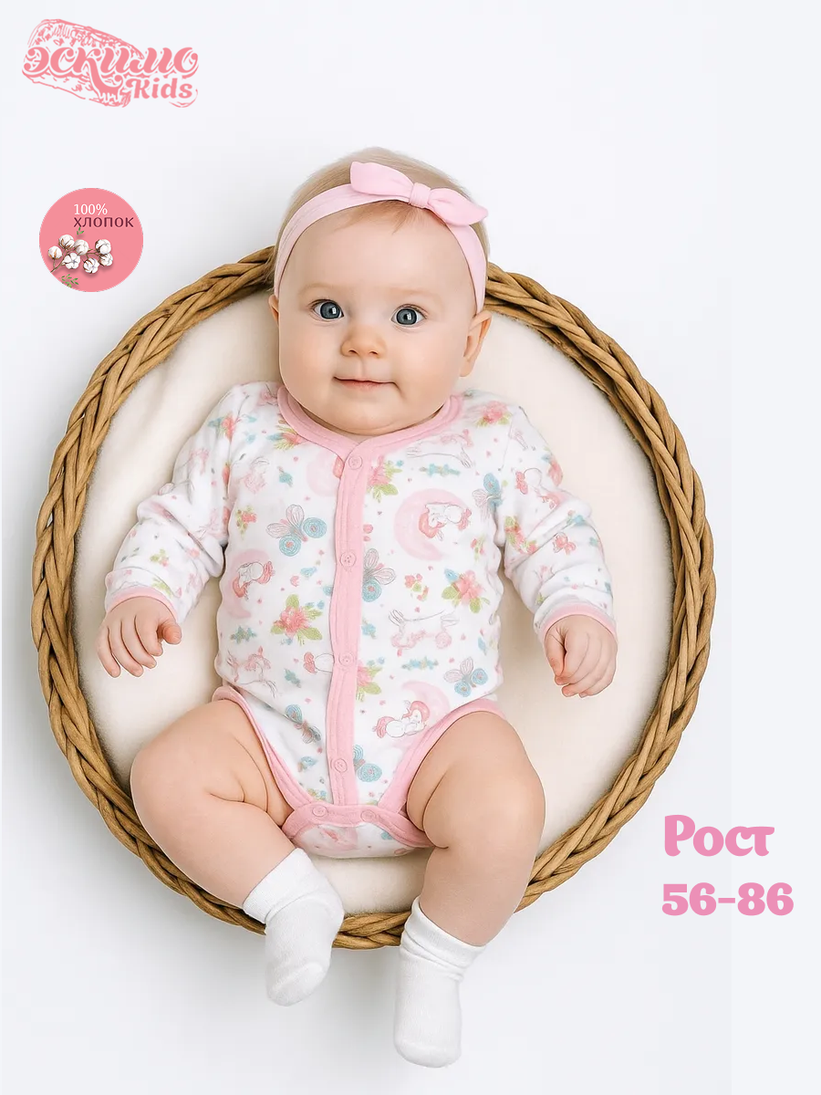 Боди 2 шт Эскимо 43-7213 - фото 2