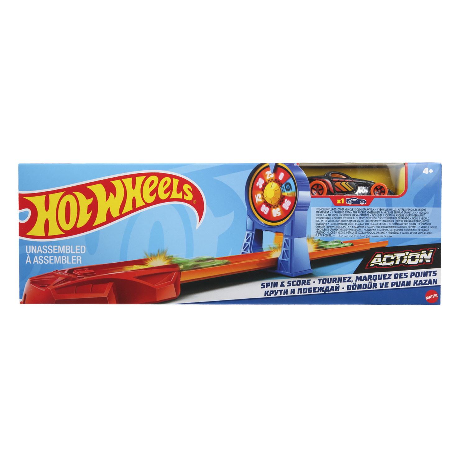 Трек Hot Wheels Спин энд Скор FTH79 - фото 2