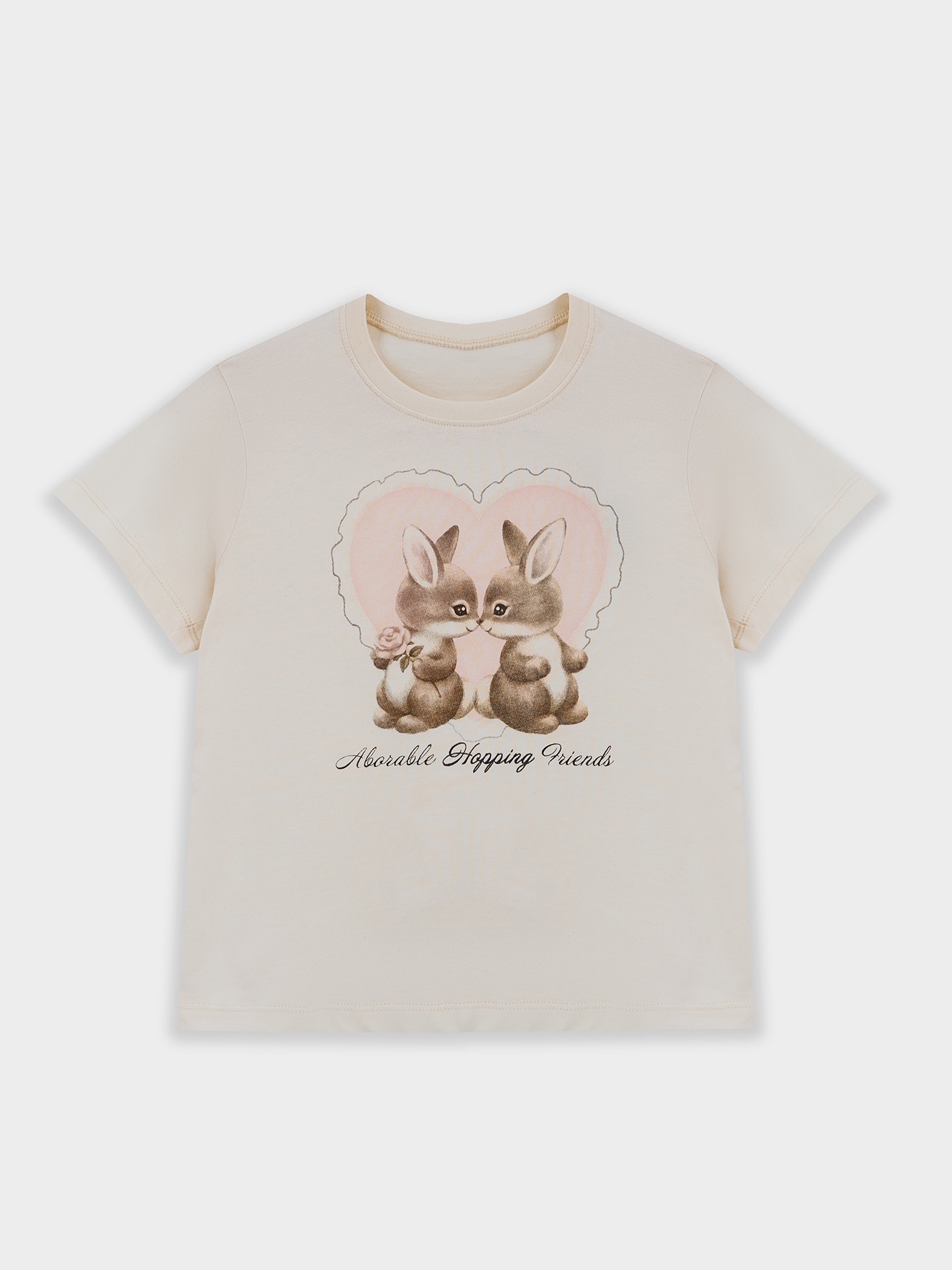 Пижама Mark Formelle (Марк Формэль) 567735/молочный +зайчики на розовом - фото 10