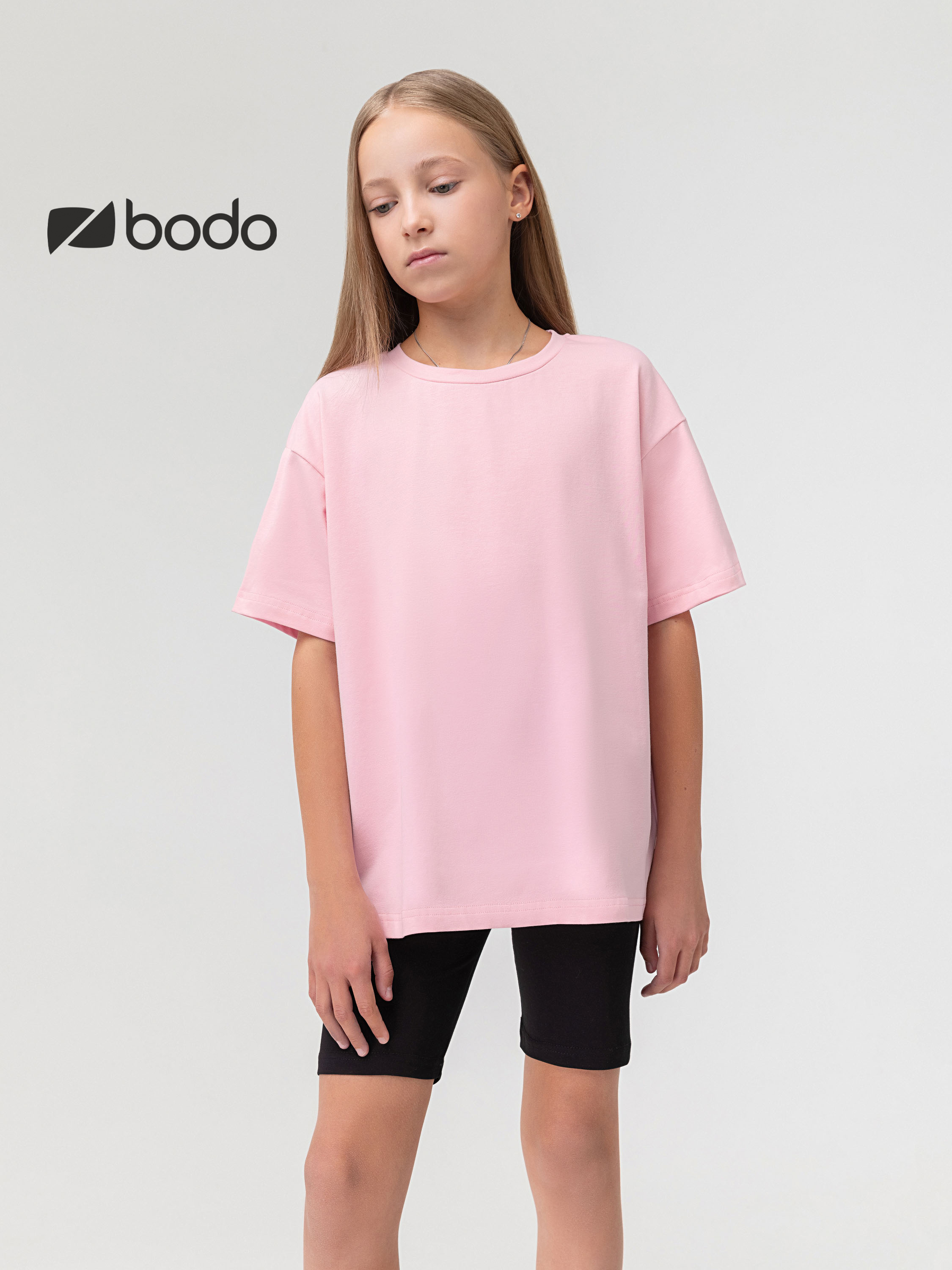 Футболка Bodo 36-129MU_розовый - фото 2