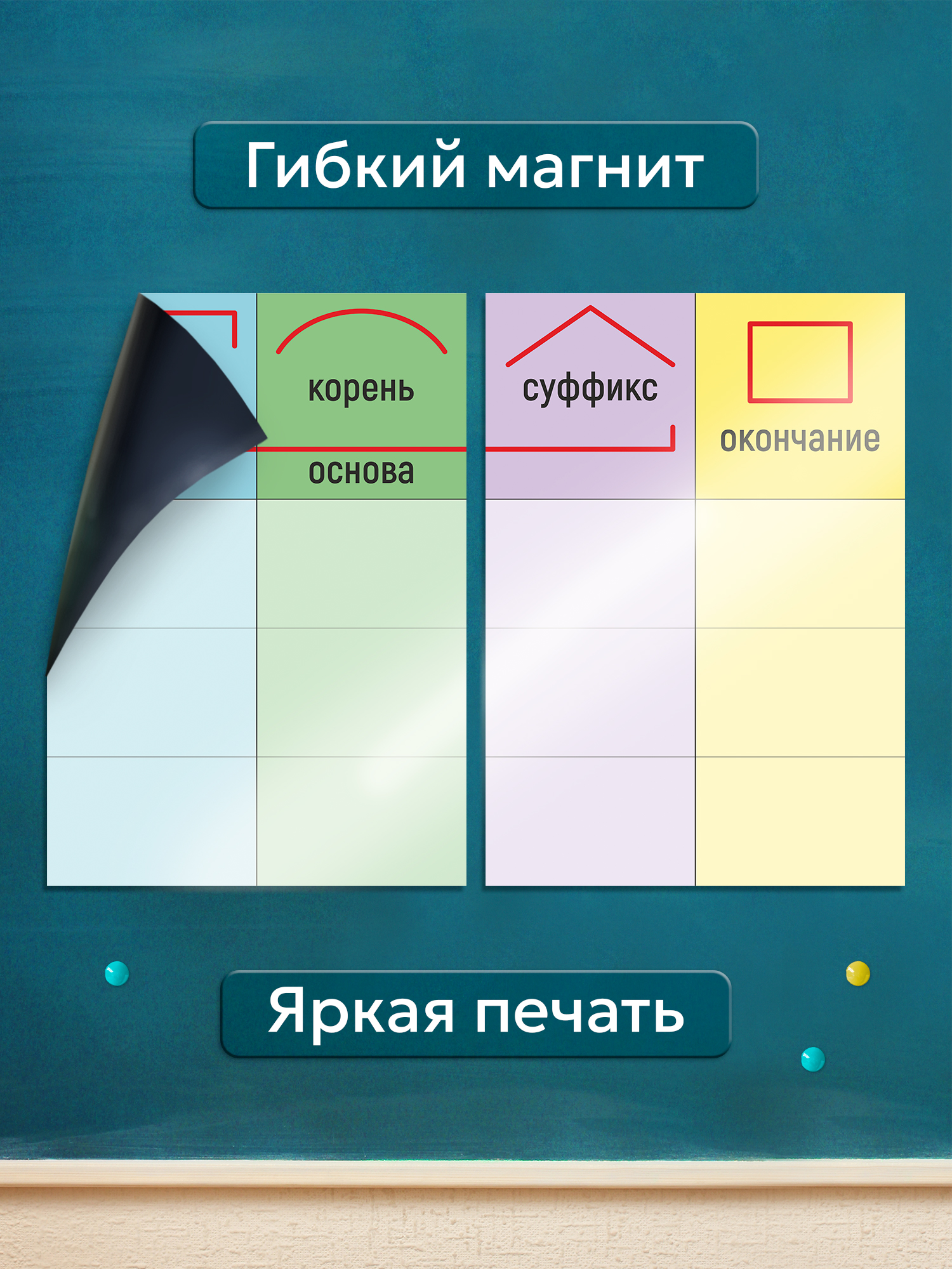 Магниты Выручалкин Состав слова - фото 4