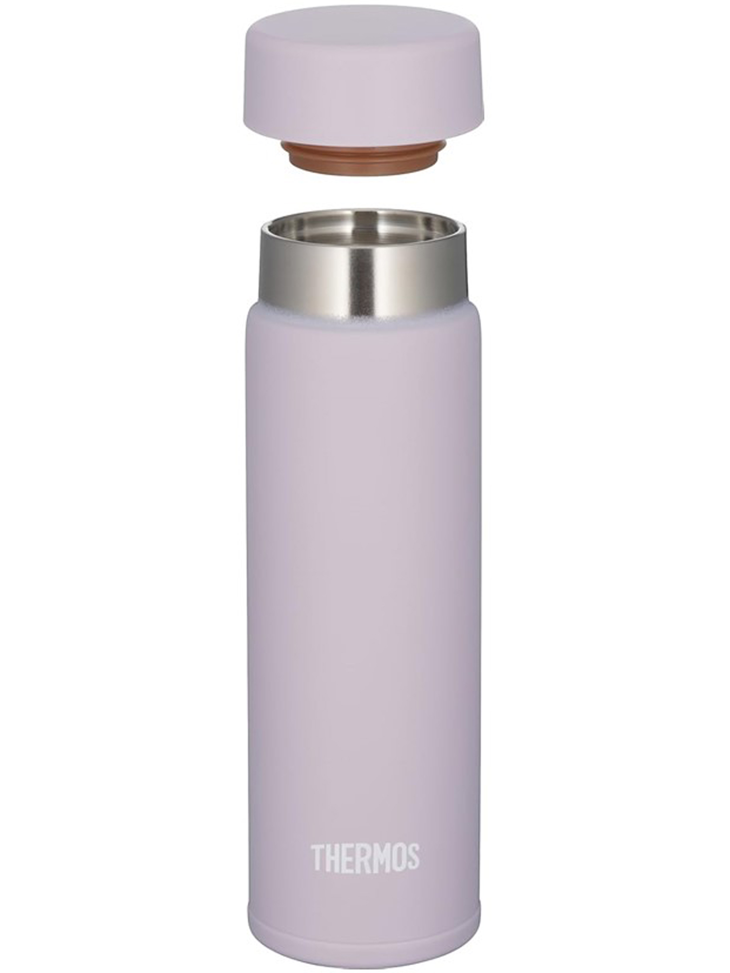 Мини-термос для кофе чая 150 мл THERMOS JOJ-151 фиалковый – нержавеющая сталь герметичный тепло/холод 6/8 часов - фото 7