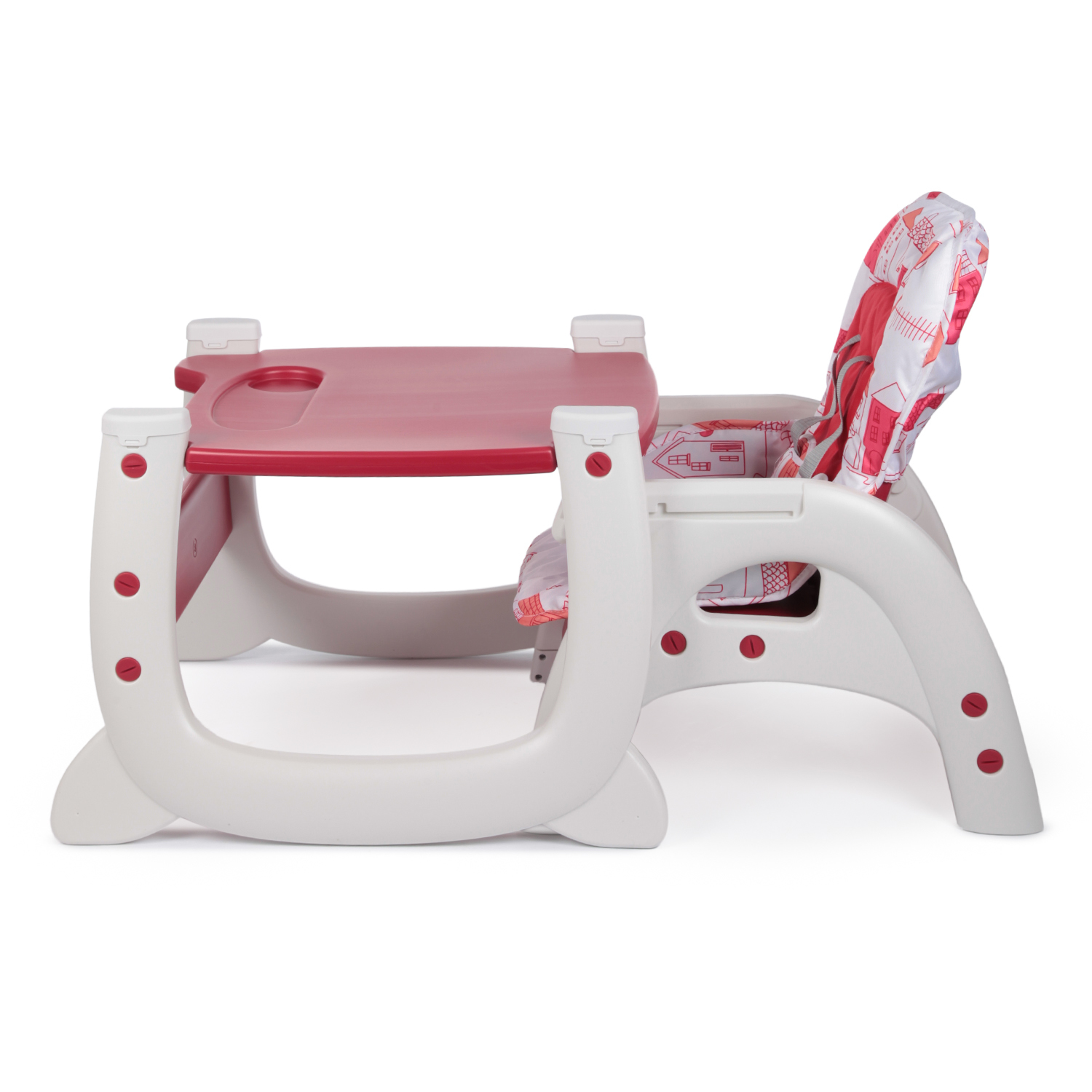 Стульчик для кормления Babyton City Red красный - фото 12