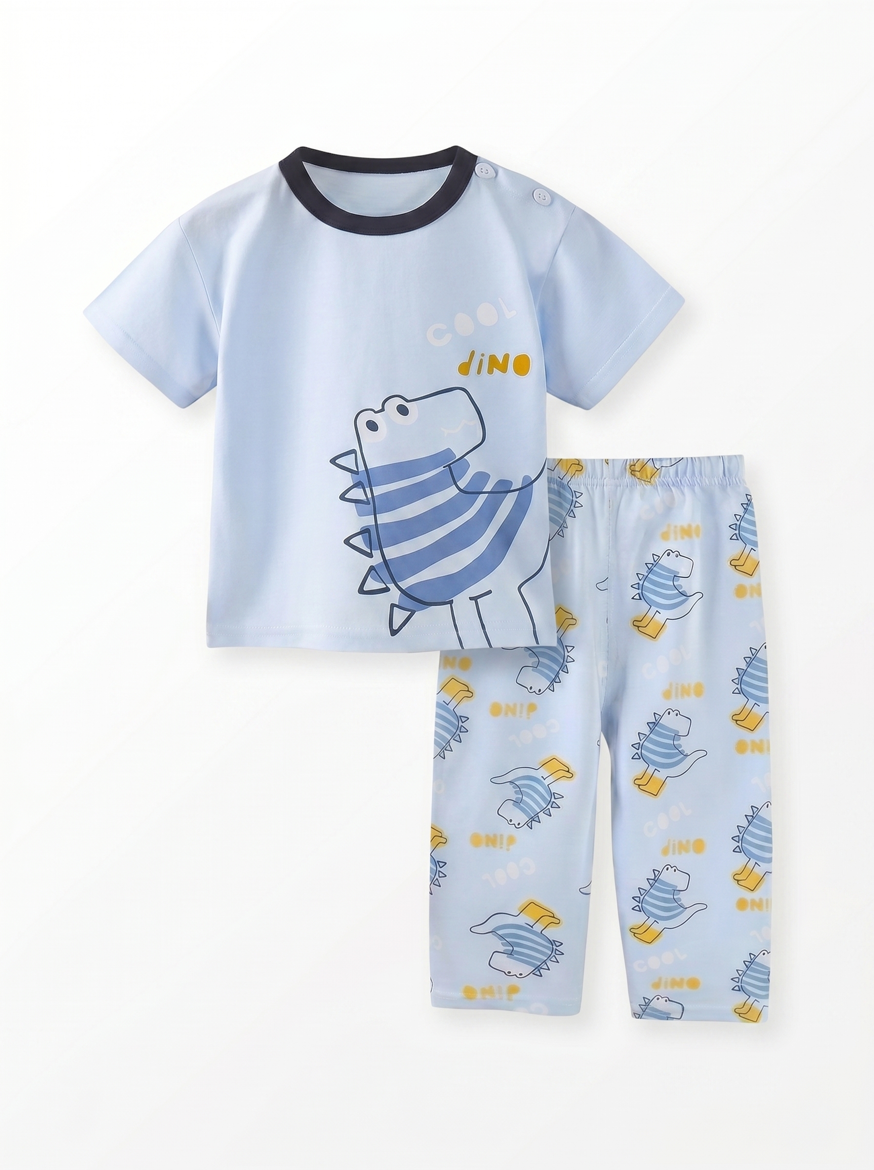 Костюм Bambooland summerlongpants_bluedino - фото 1