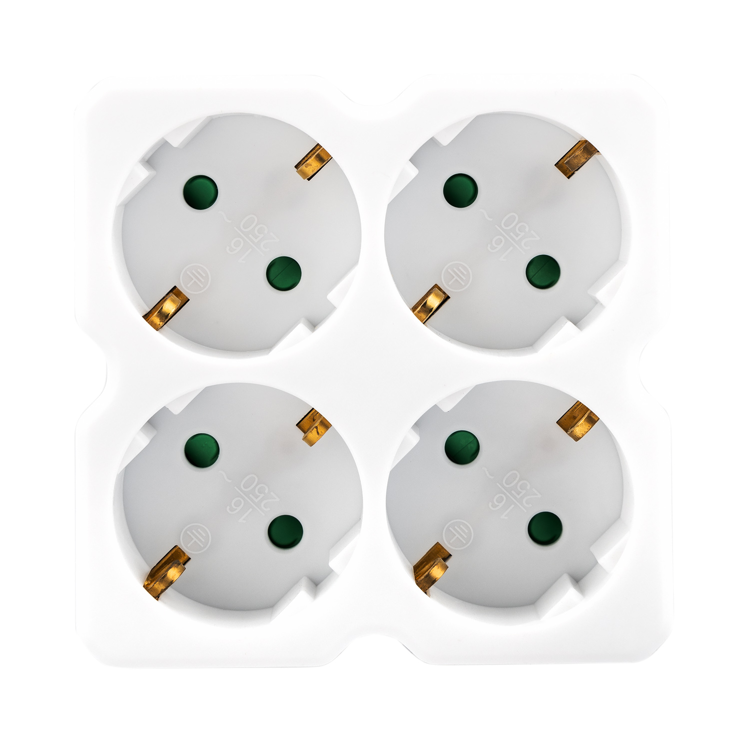 Четверник электрический REXANT с заземлением белый - фото 11