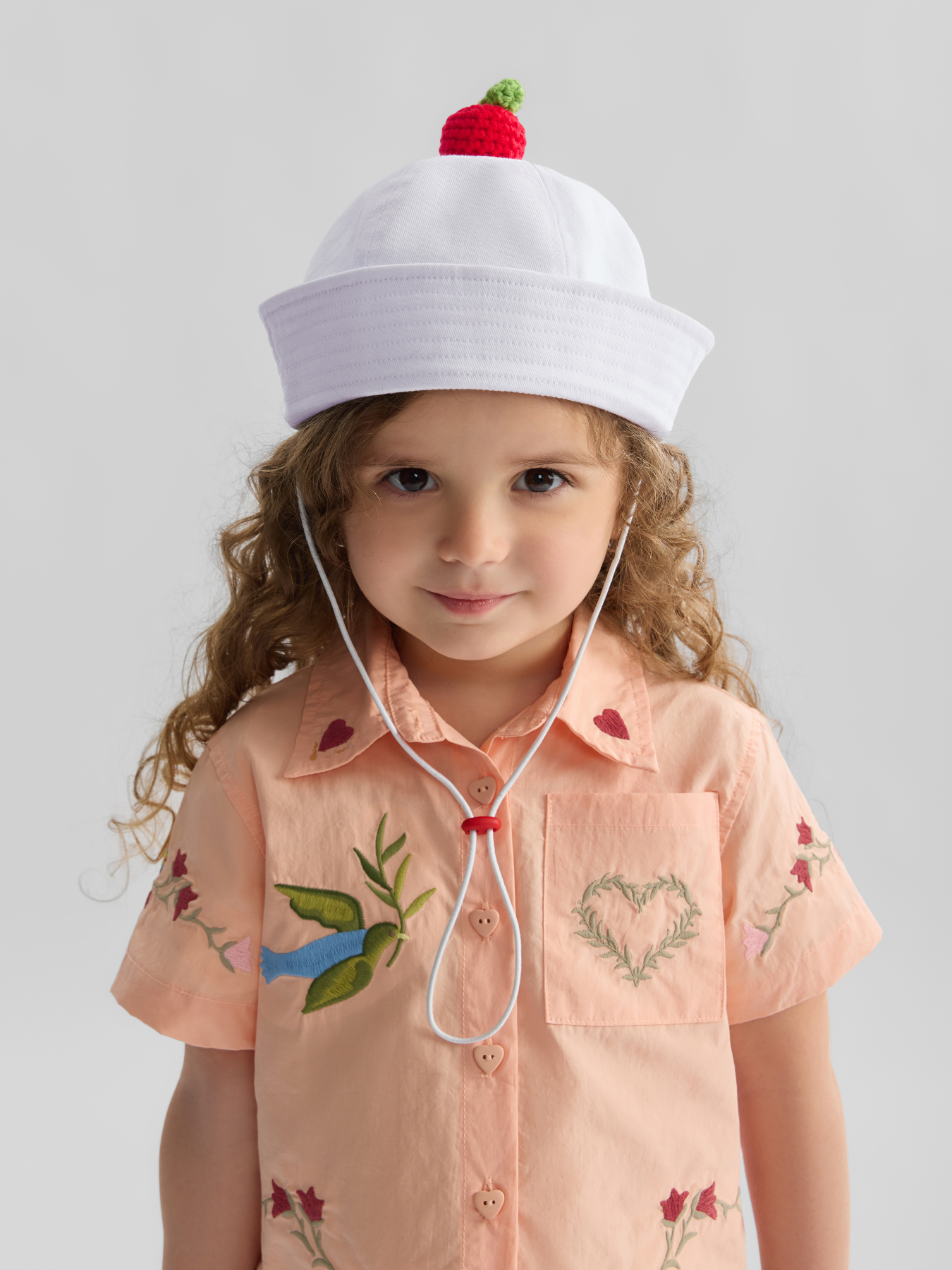 Панама Happy Baby 88379-0_white - фото 1